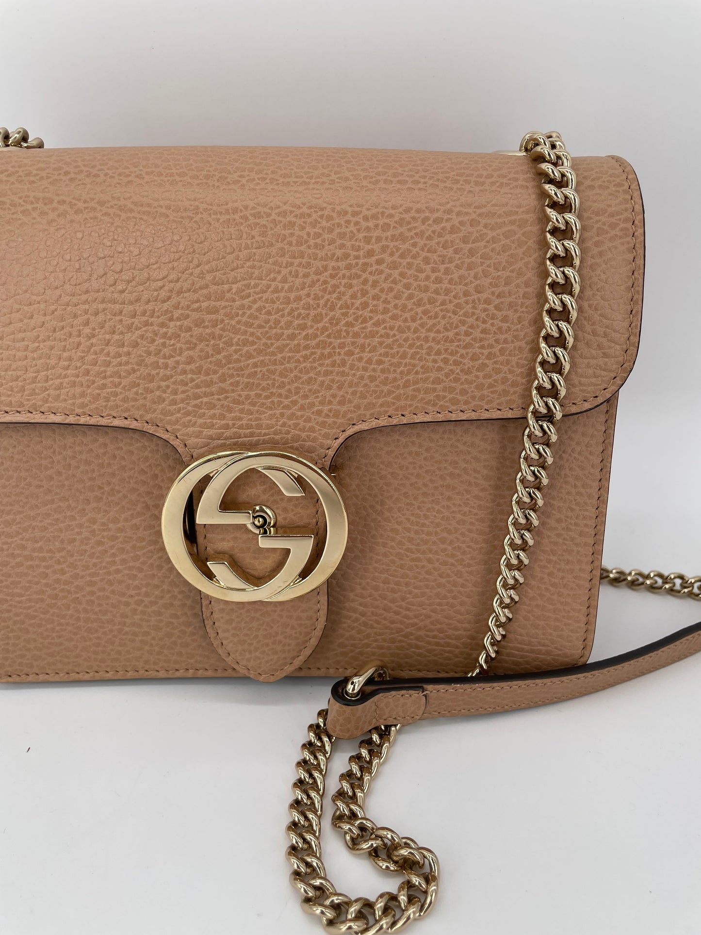 Preloved Gucci Interlocking Shoulder Bag