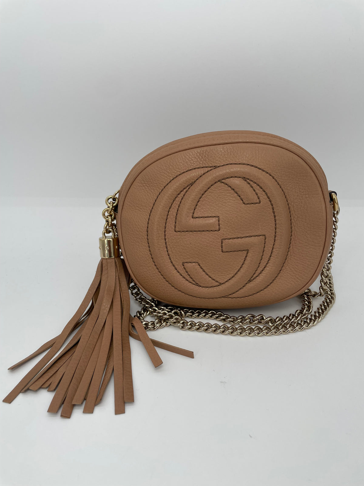 Preloved Gucci Soho Chain Crossbody Bag, Mini