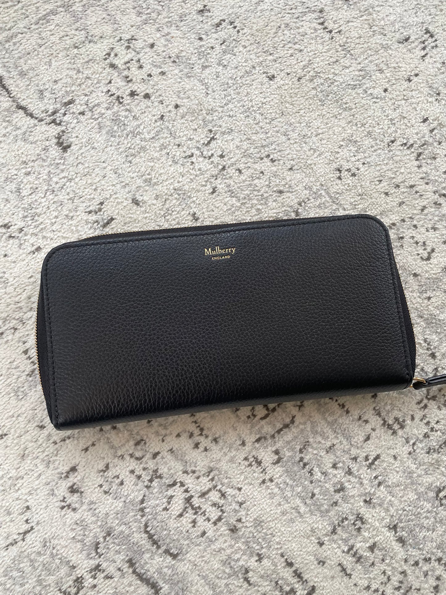 Preloved Mulberry Continental French Purse, Medium
