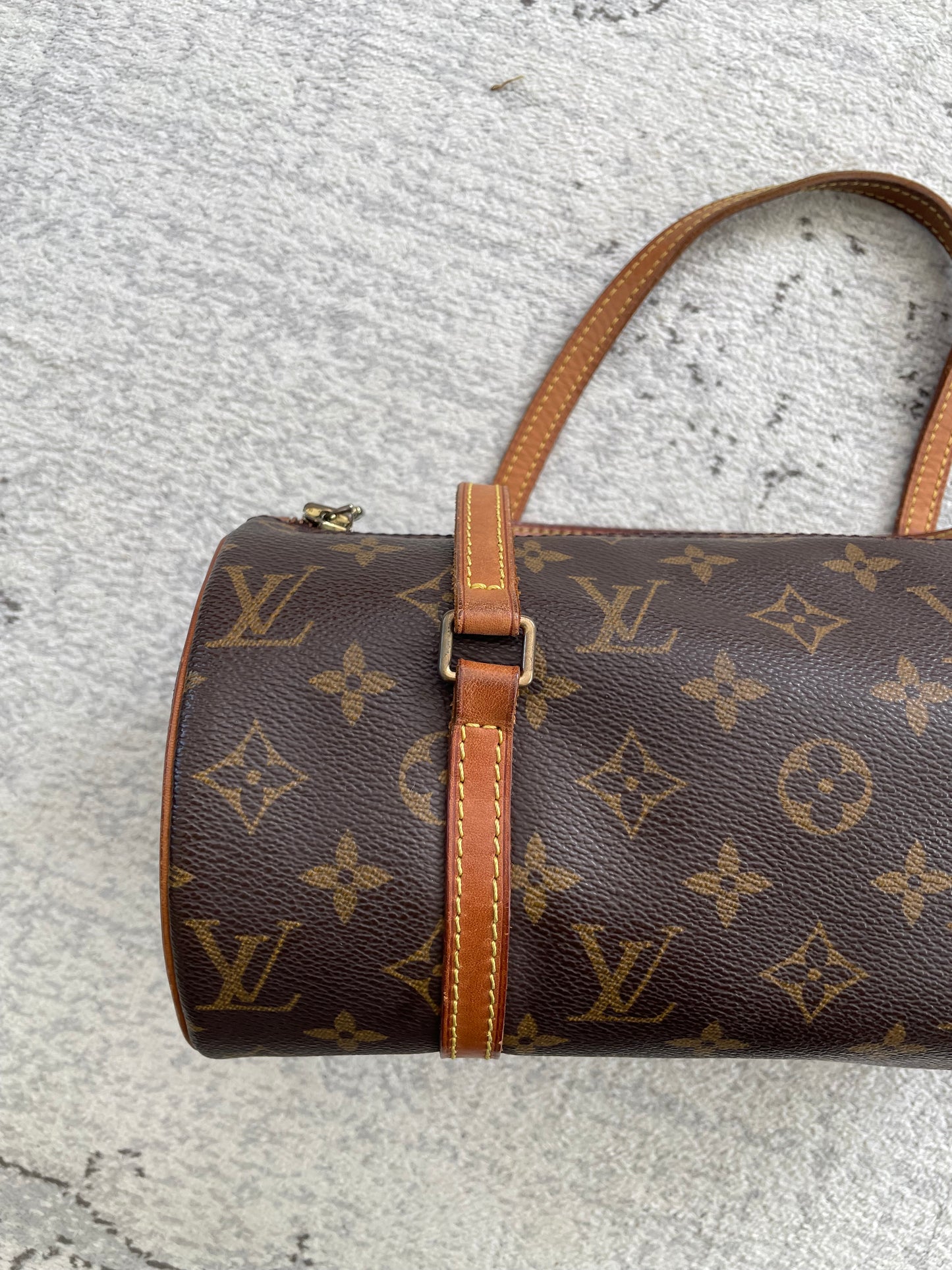 Preloved Vintage Louis Vuitton Monogram Papillon Bag, 26