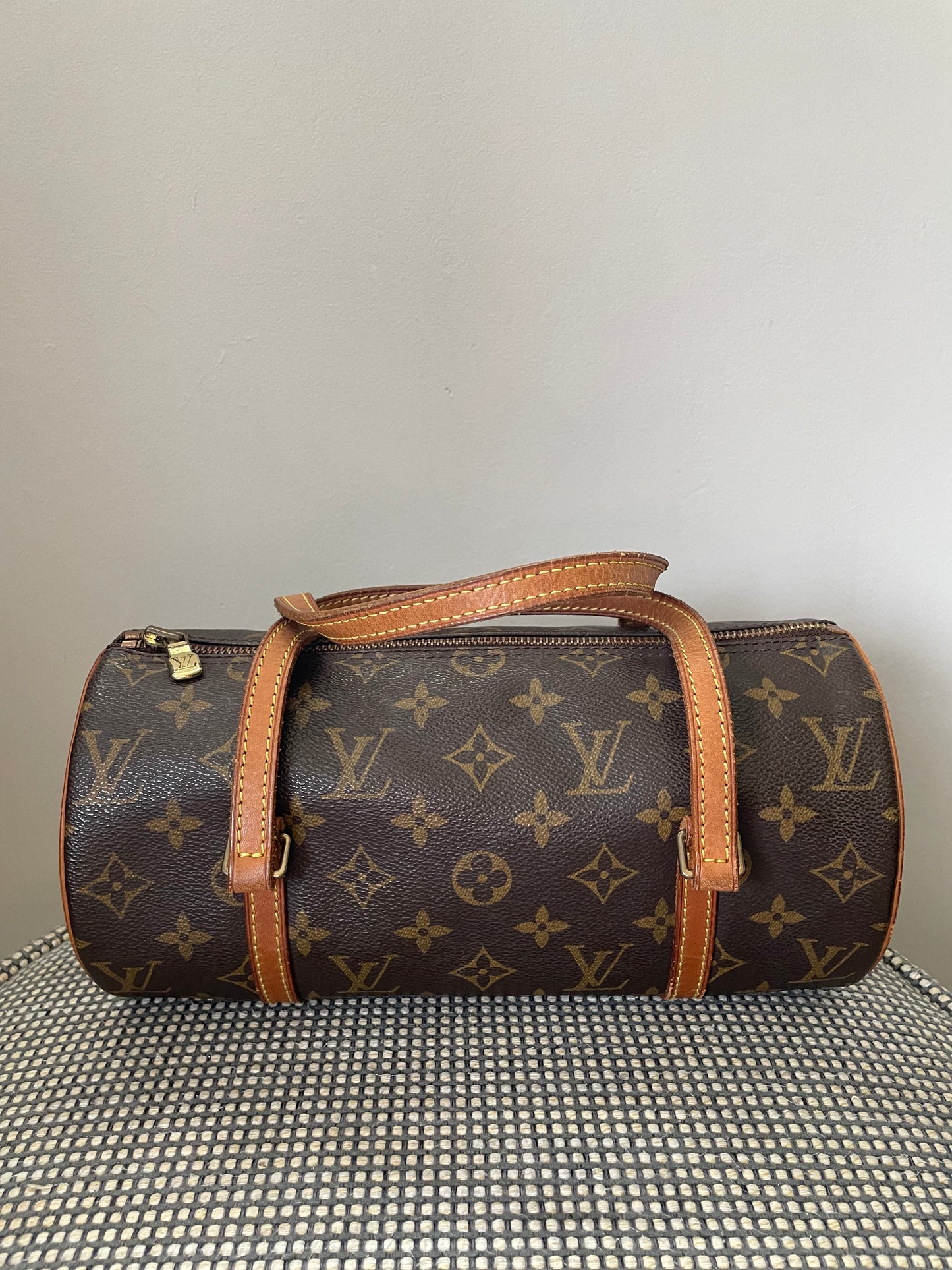 Preloved Vintage Louis Vuitton Monogram Papillon Bag, 26