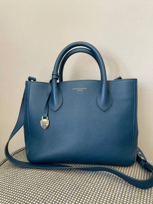 Preloved Aspinal of London Midi Tote Bag