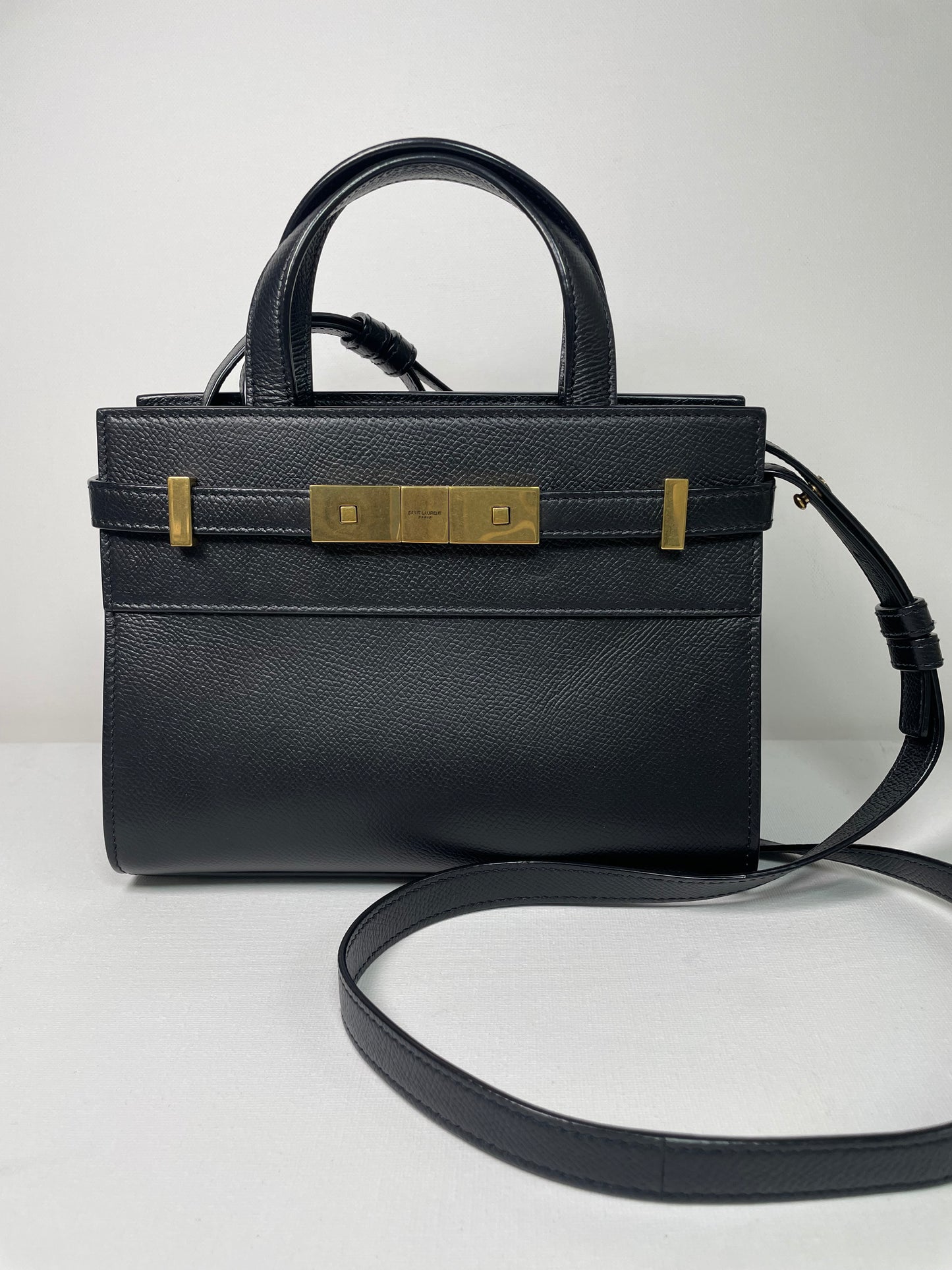 Preloved Saint Laurent Manhattan Tote Bag, Nano