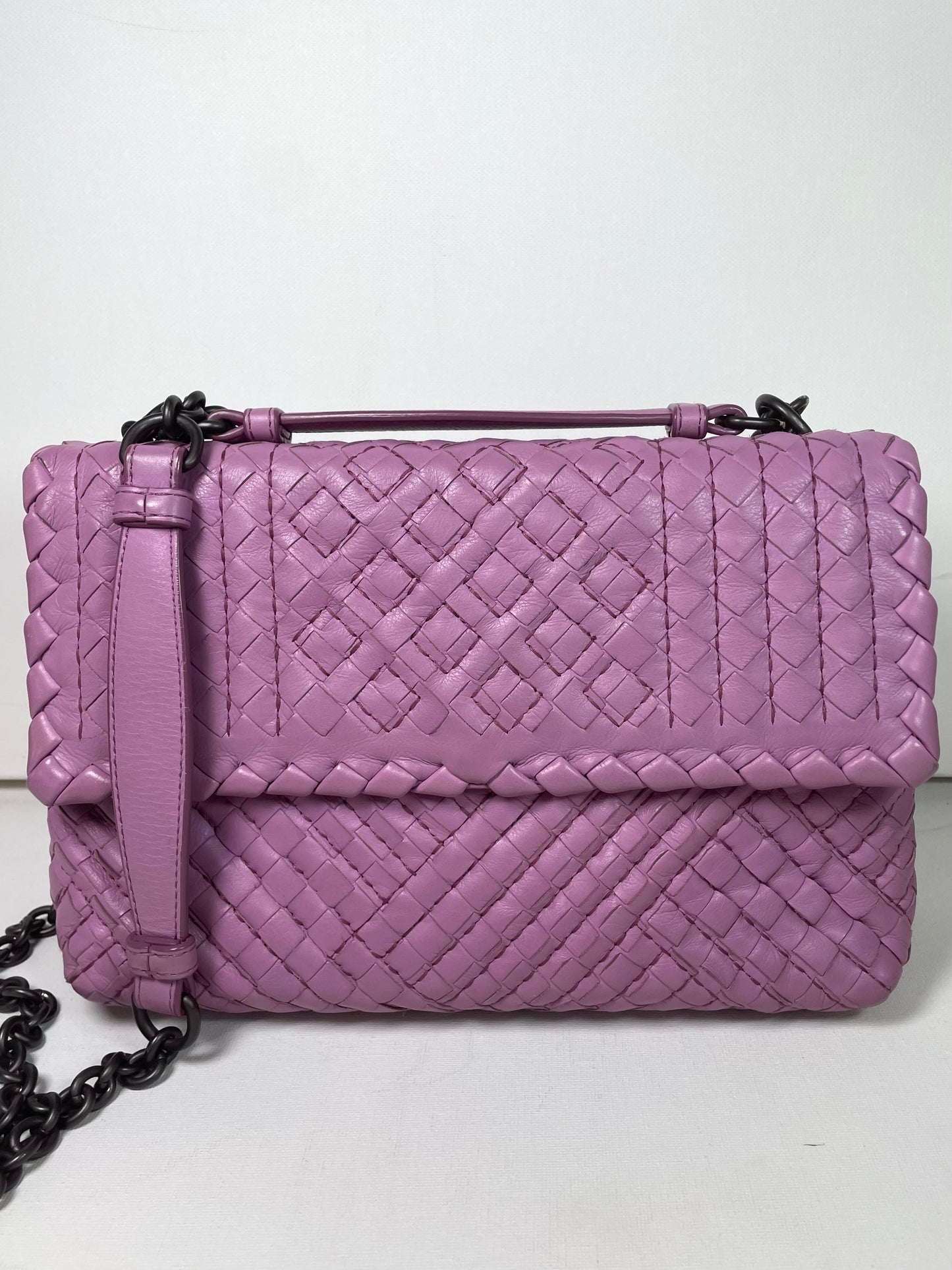 Preloved Bottega Veneta Boutis Intrecciato Olimpia Bag, Small