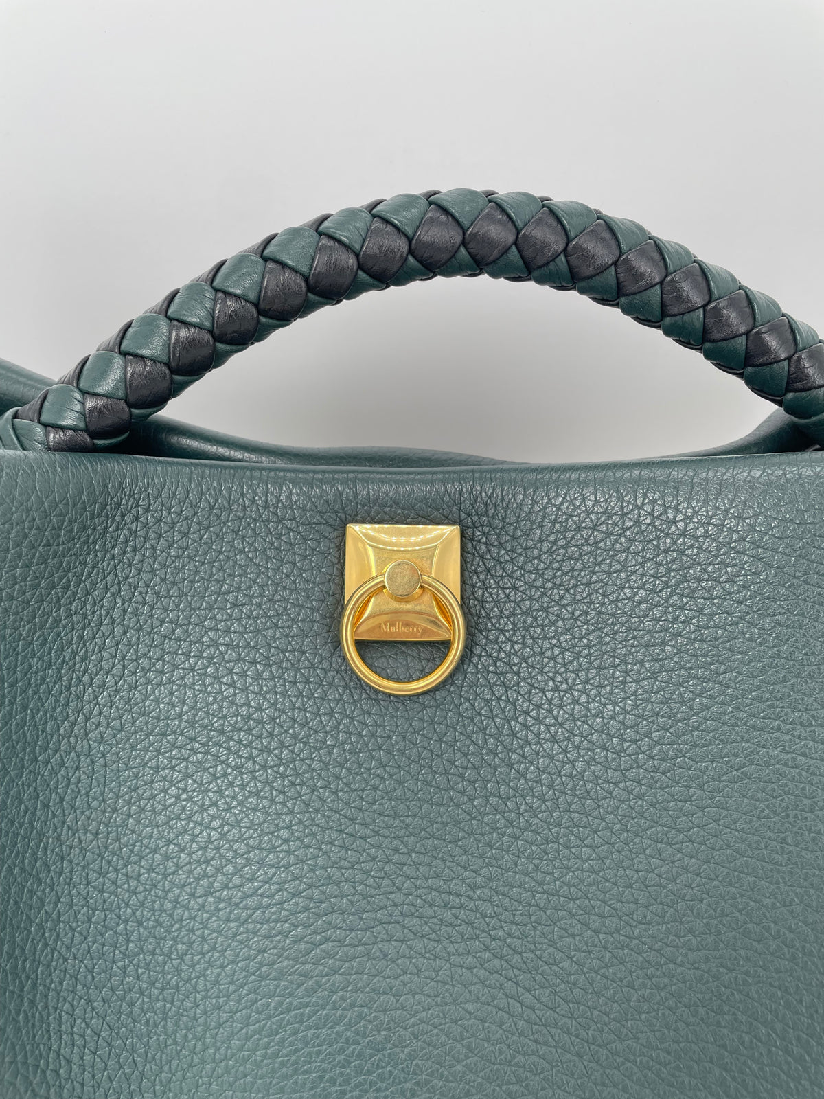 Preloved Mulberry Iris Top Handle Tote Bag, Large