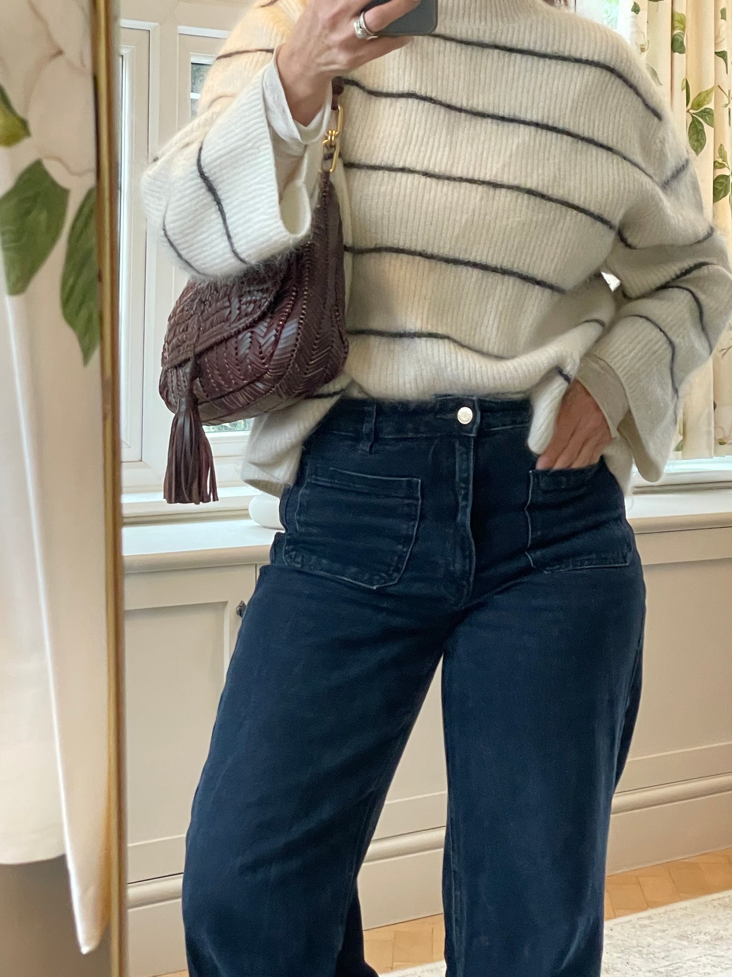 Preloved Anya Hindmarch Neeson Tassel Shoulder Bag