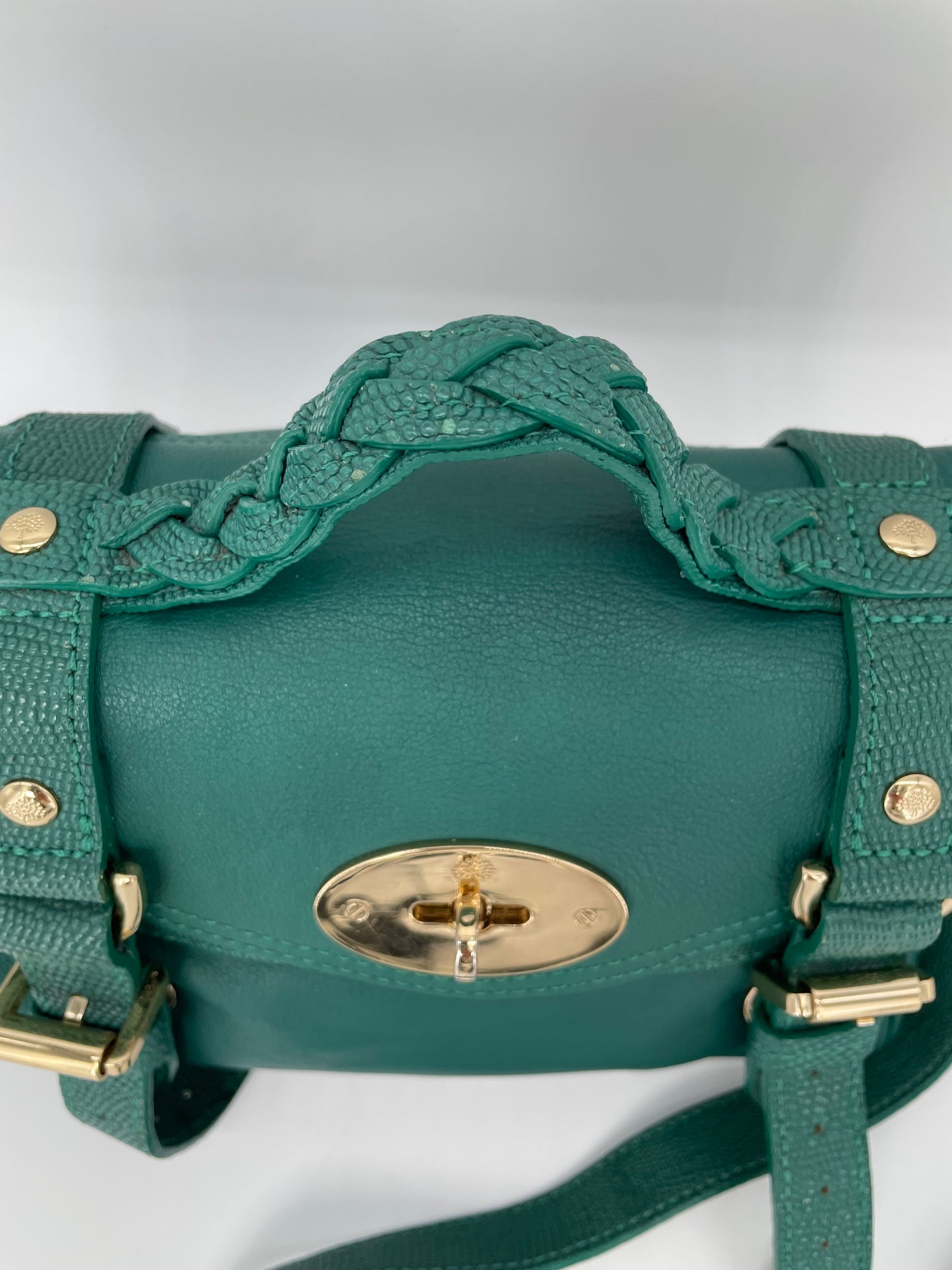 Preloved Mulberry Alexa Satchel Bag, Mini