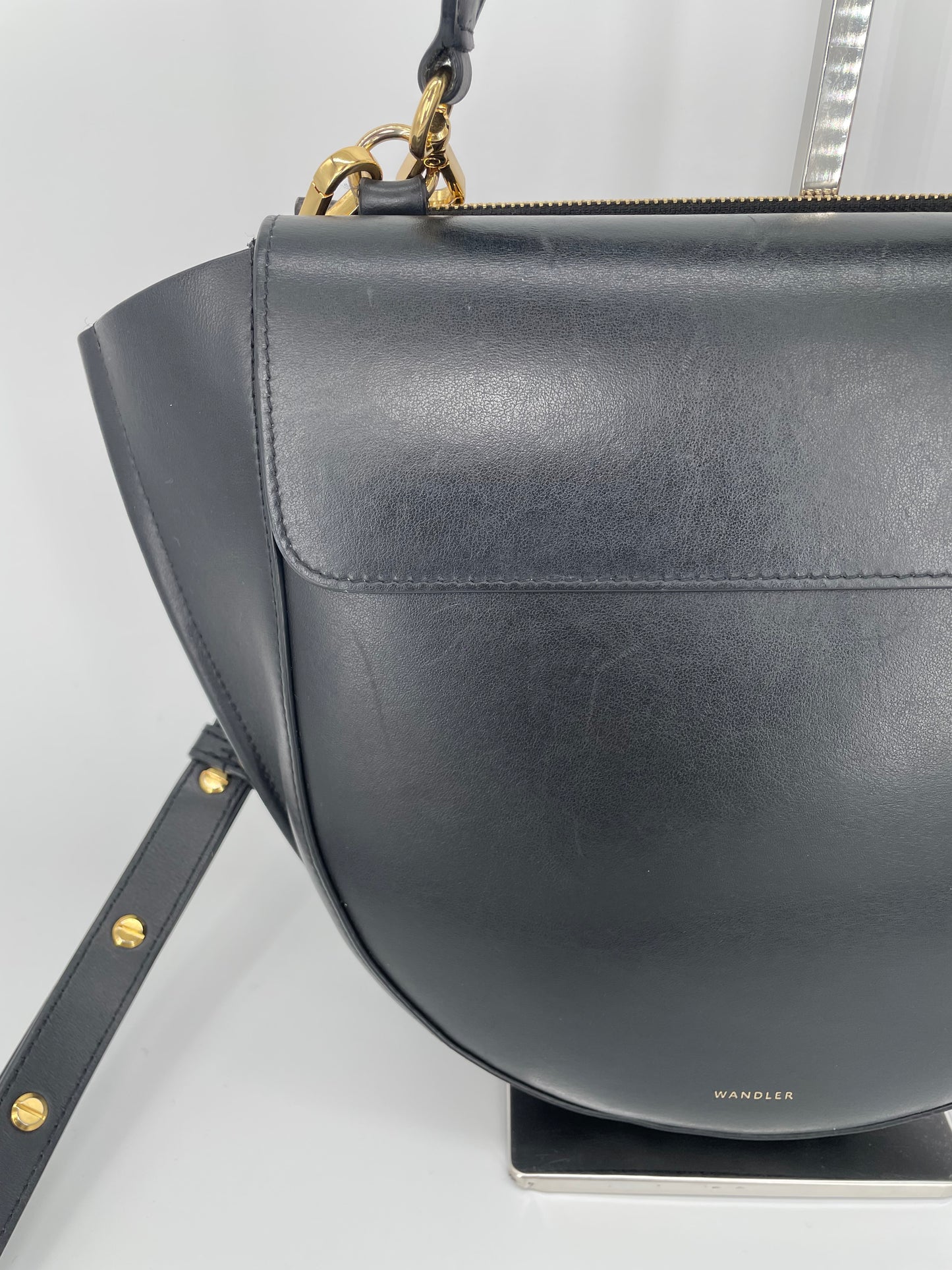 Preloved Wandler Hortensia Crossbody Bag and Top Handle Bag, Medium