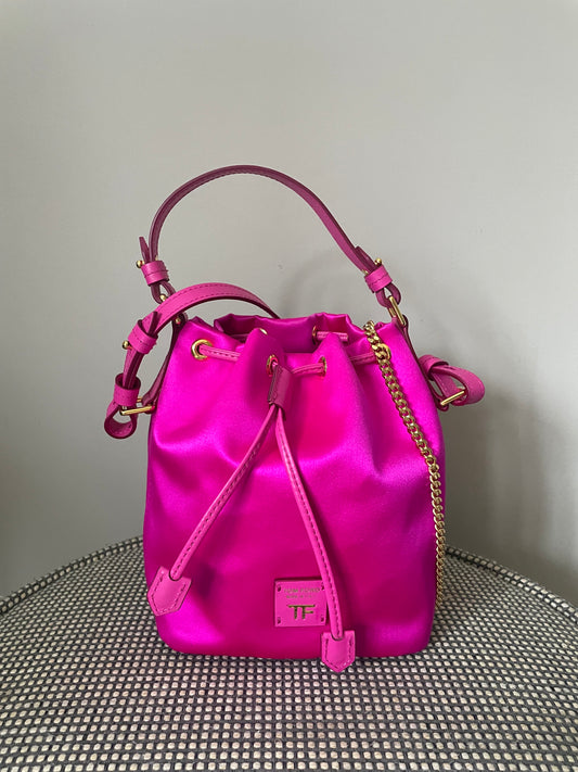 Preloved Tom Ford Disco Two Way Bucket Bag, Small