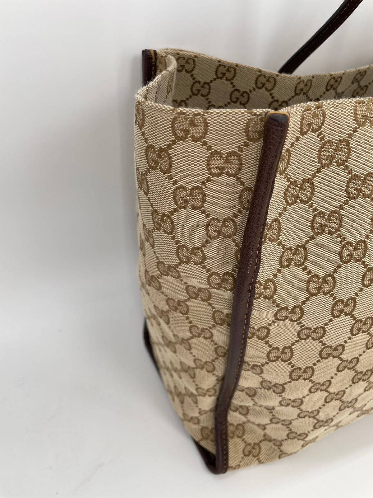 Preloved Gucci Londres Tote Bag, Large