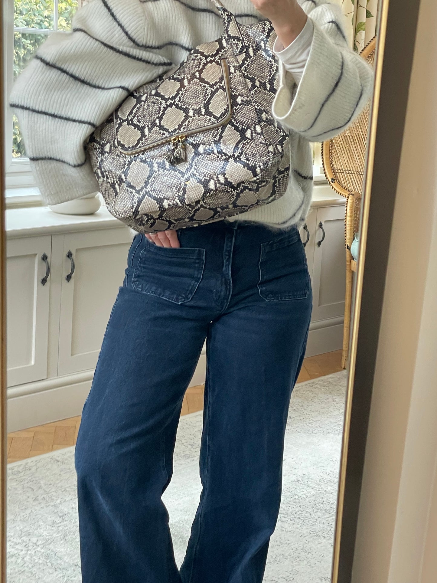 Preloved Anya Hindmarch Soft Vere Tote Bag