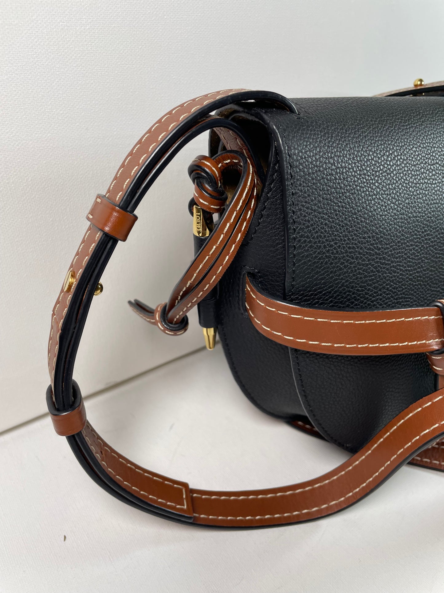 Preloved Loewe Gate Crossbody Bag, Small