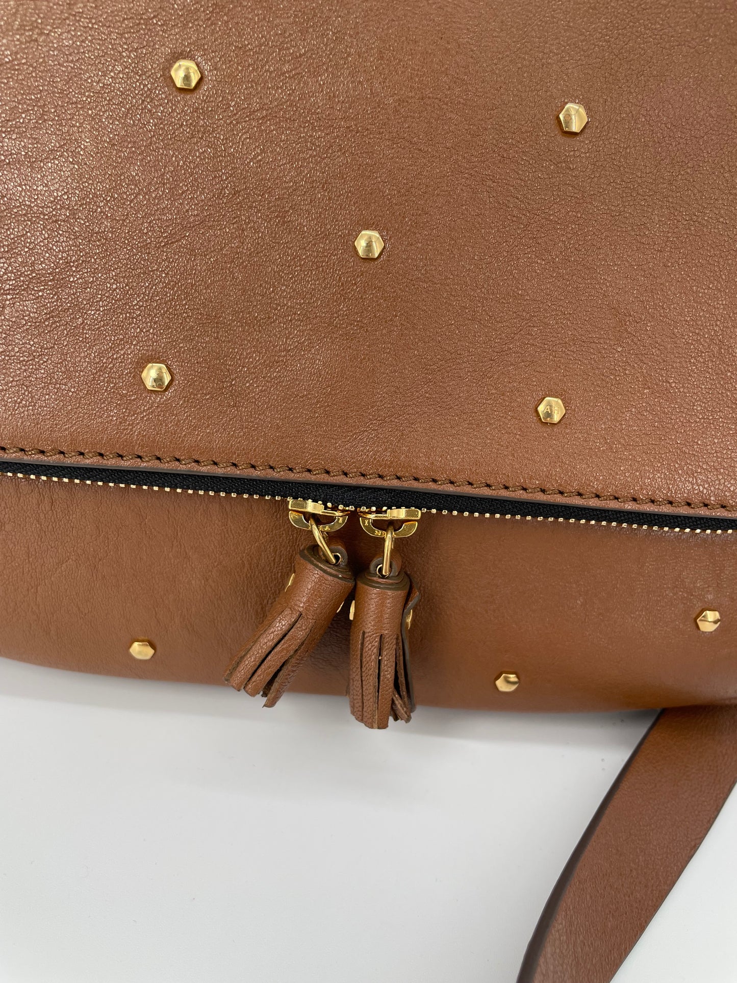 Preloved Anya Hindmarch Vere Satchel Bag, Medium