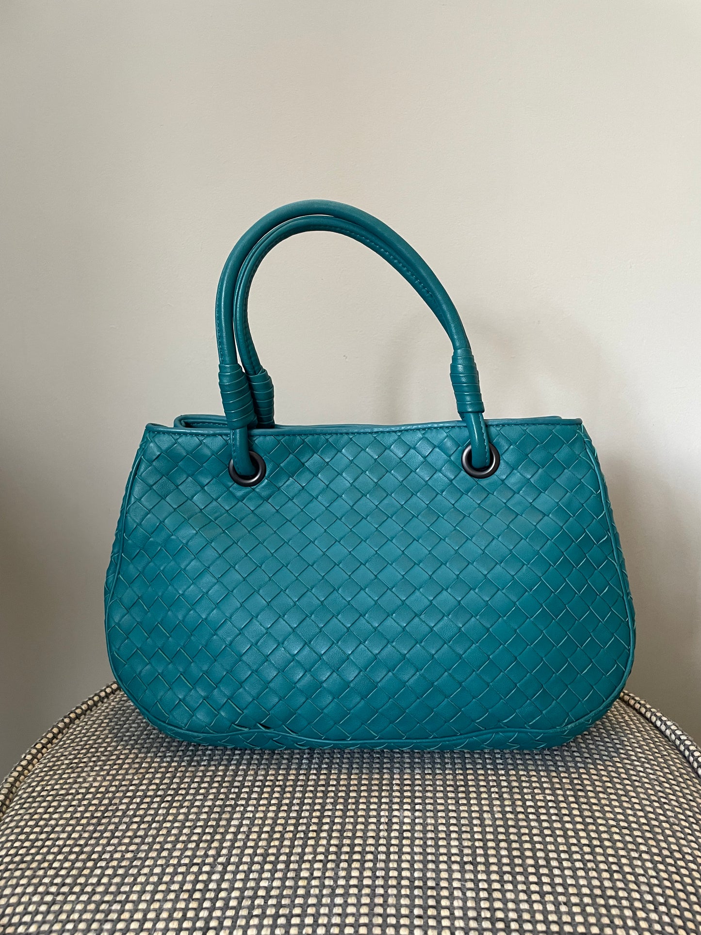 Preloved Bottega Veneta Top Handle Tote Bag