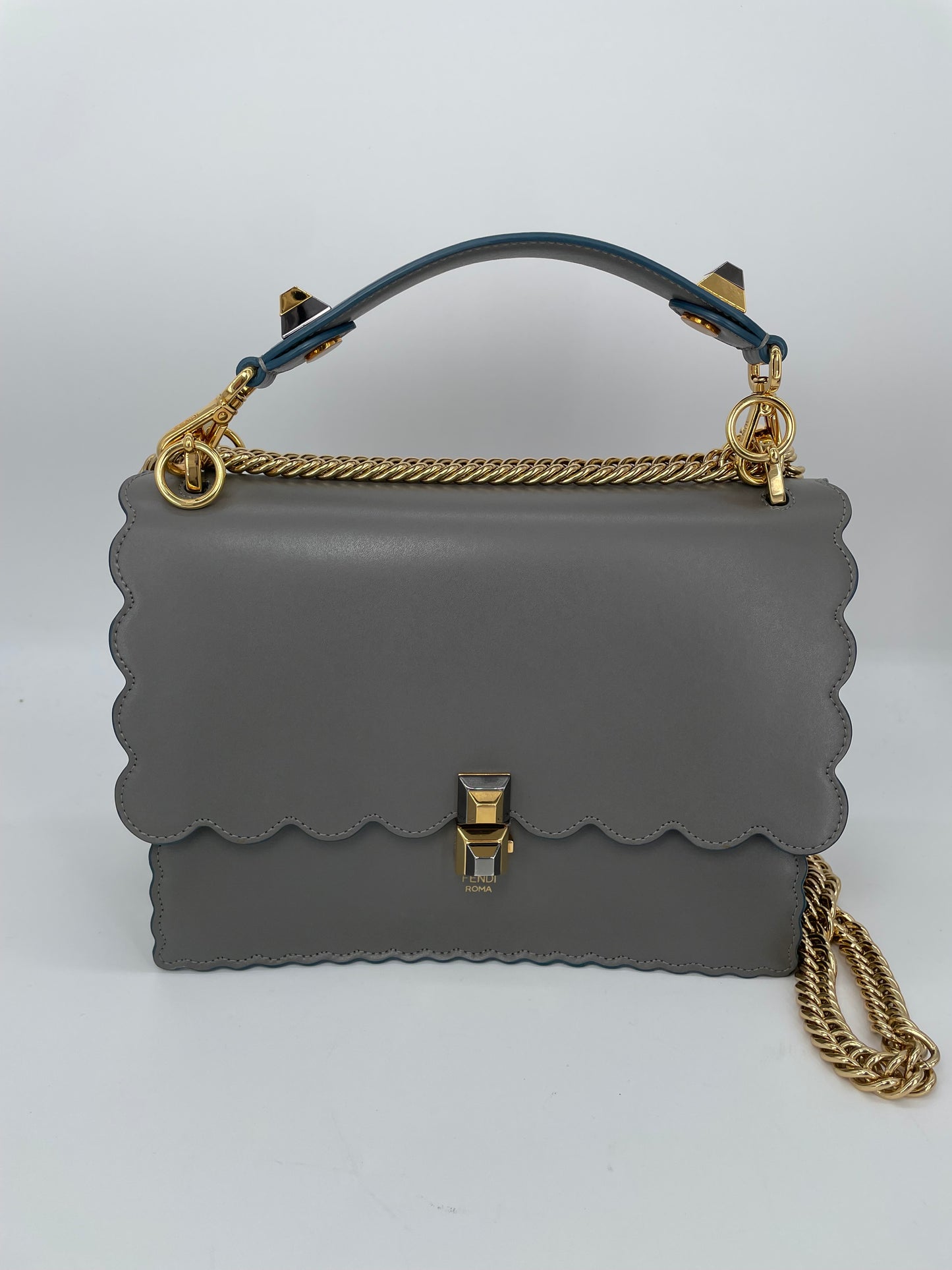 Preloved Fendi Kan I Two Way Shoulder Bag, Medium