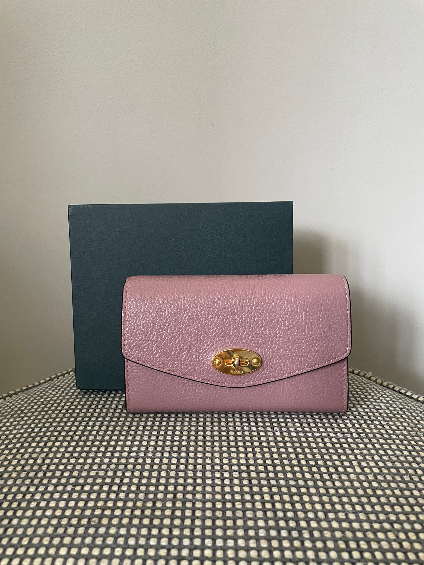 Preloved Mulberry Darley Folded Multi Wallet