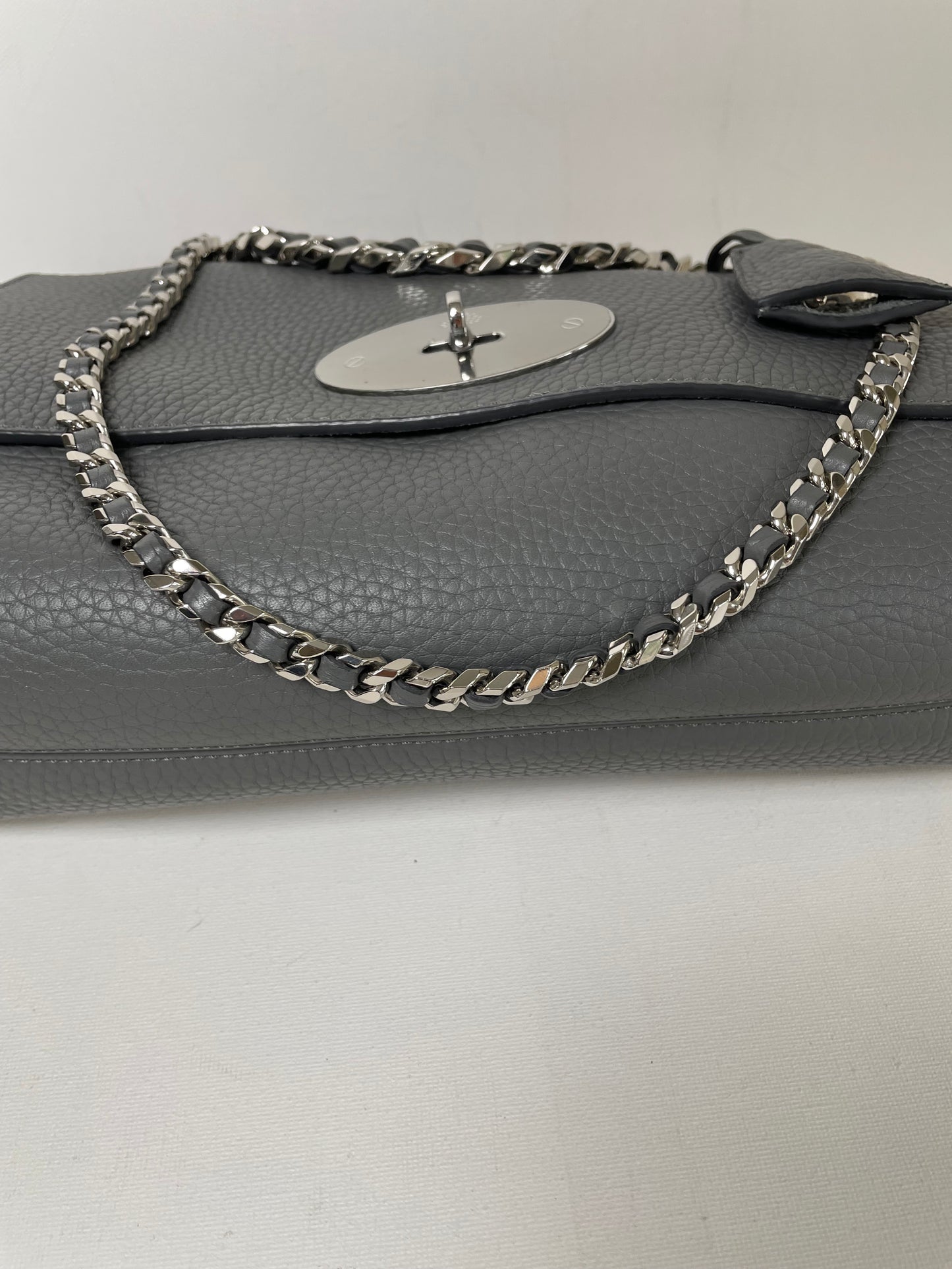 Preloved Mulberry Lily Top Handle Shoulder Bag