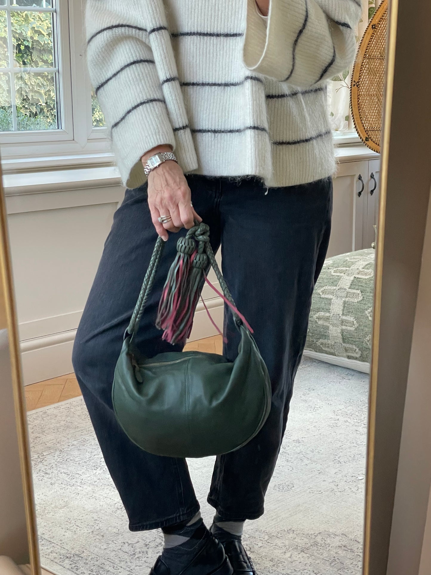 Preloved Vintage Mulberry Araline Hobo bag