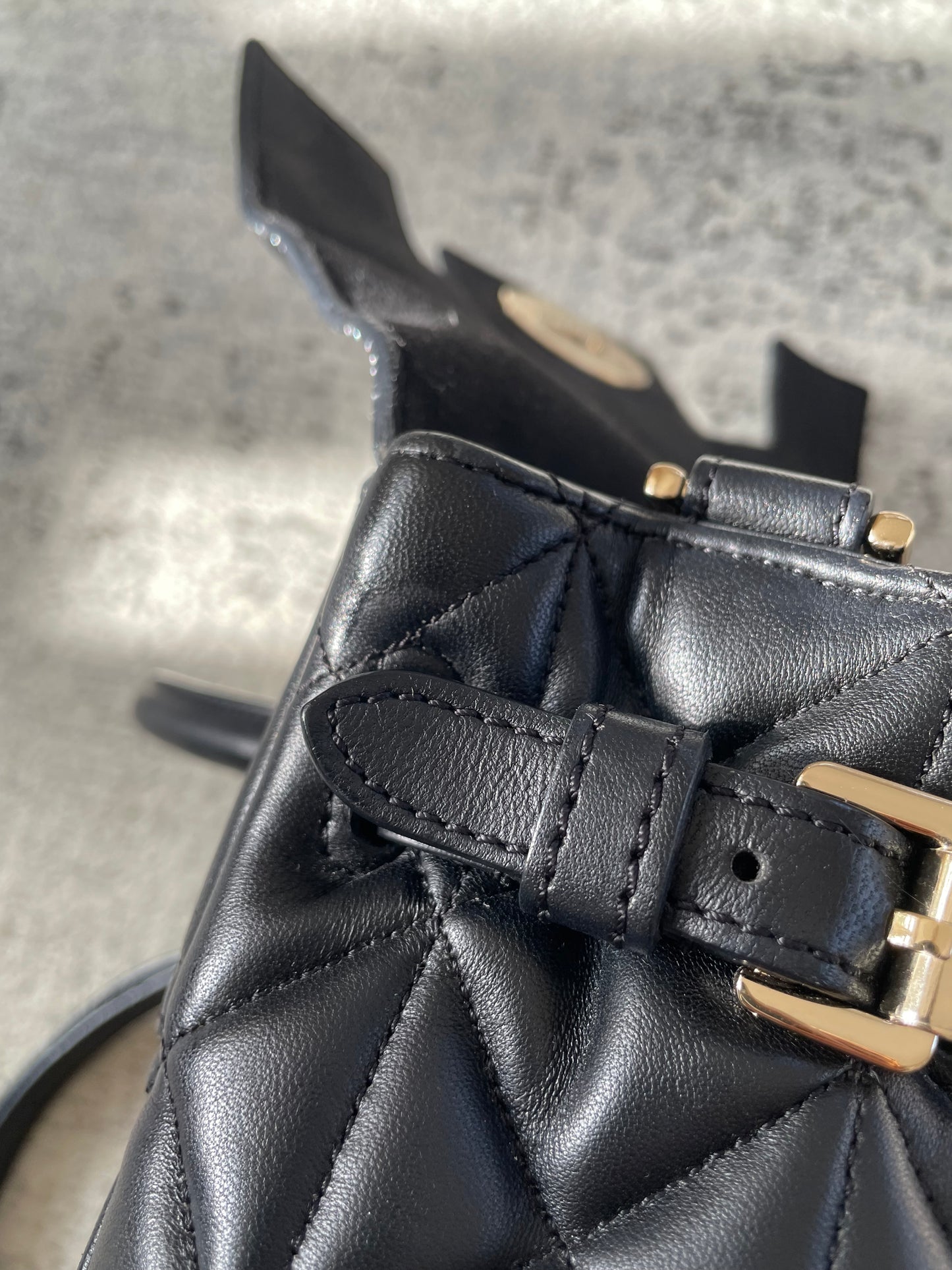 Preloved Mulberry Cara Delevingne Mini Backpack