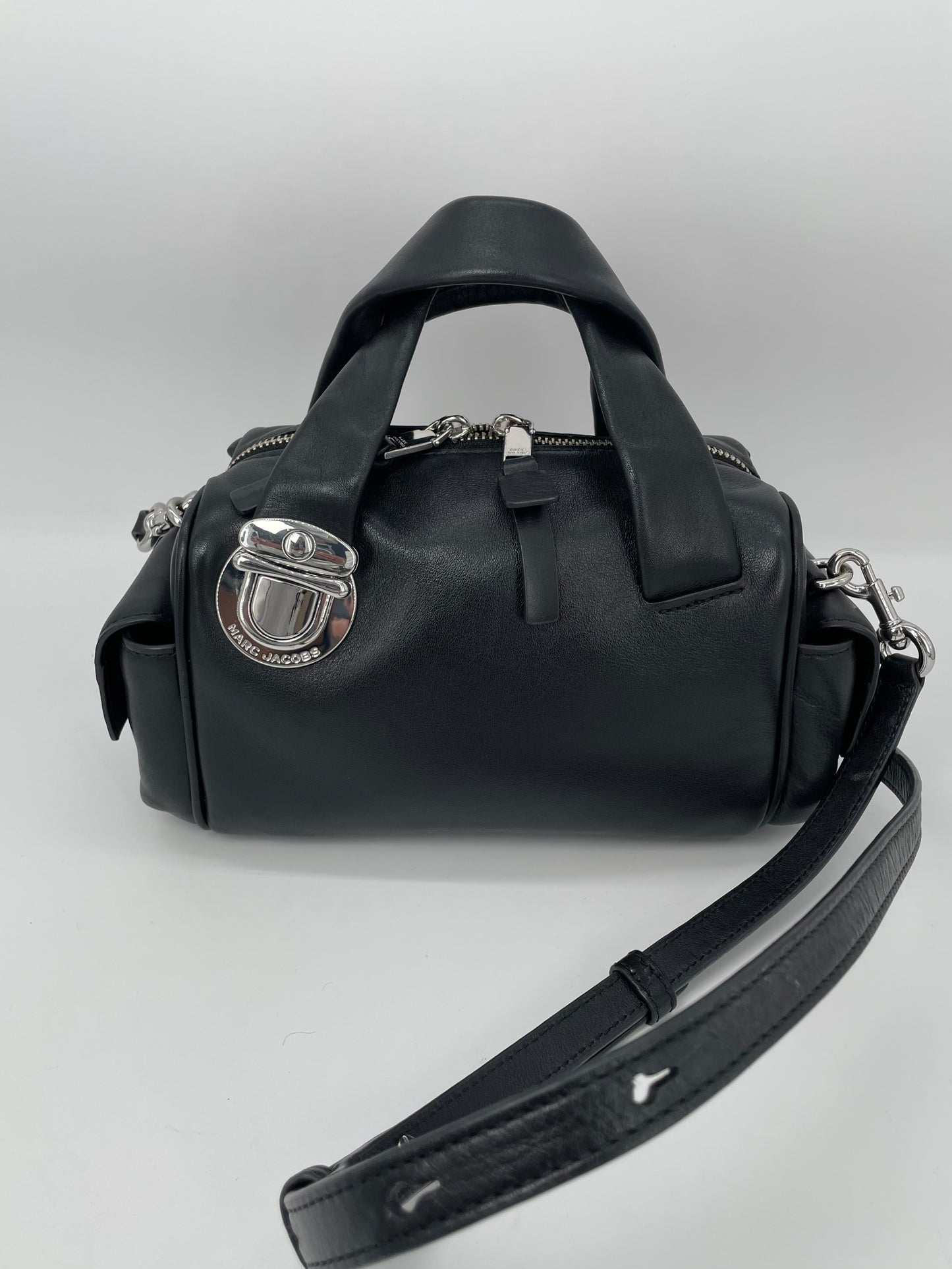 Preloved Marc Jacobs Pushlock satchel bag, Mini