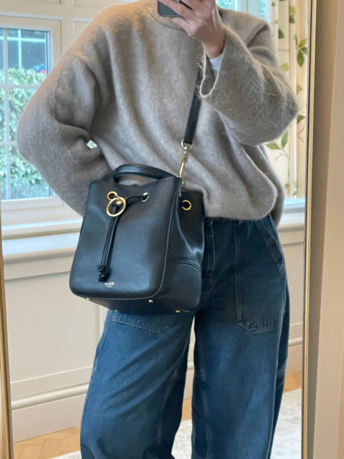 Preloved Mulberry Hampstead Bucket Bag