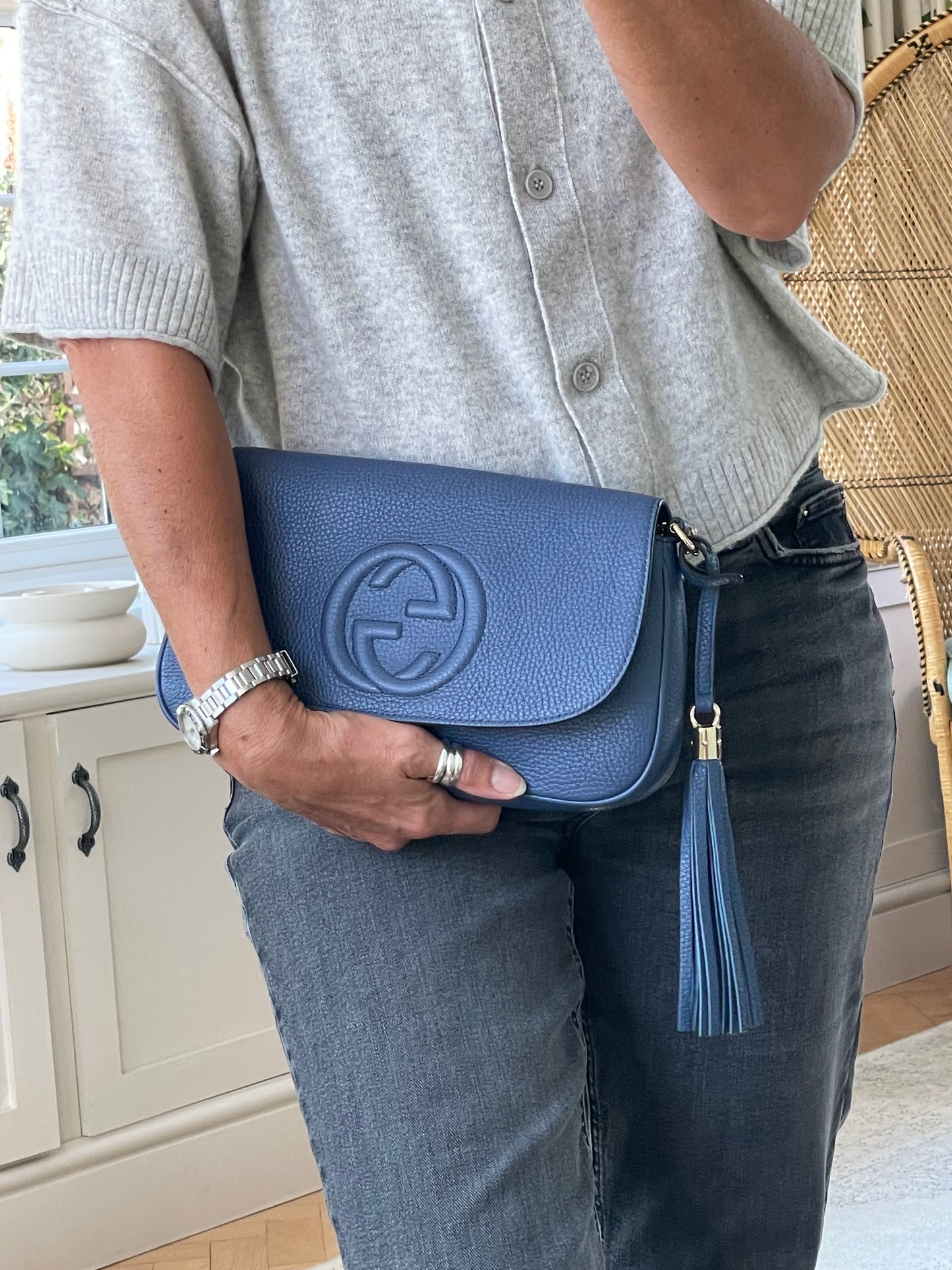 Preloved Gucci Long Soho Chain Shoulder Bag