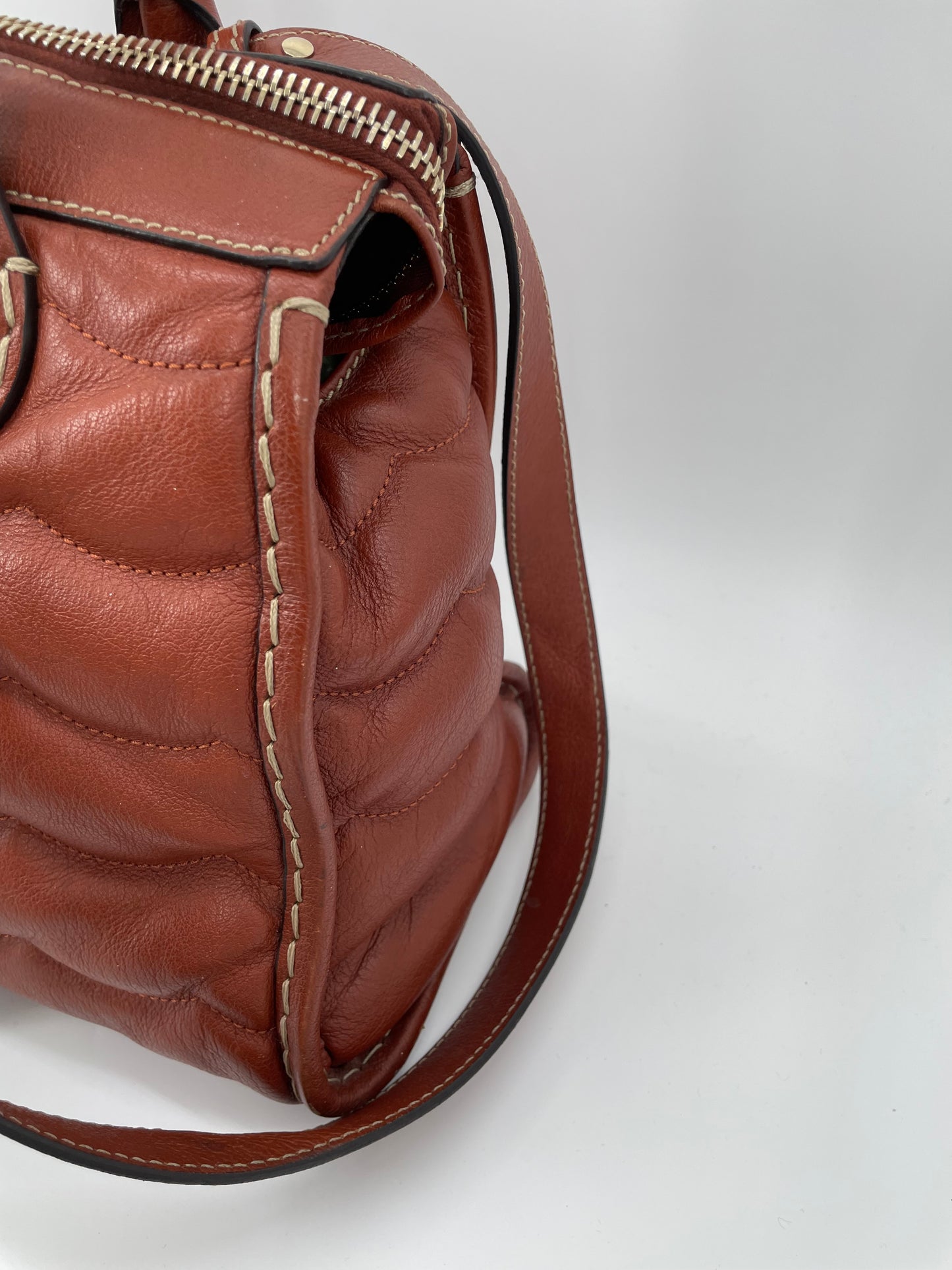 Preloved Chloe Edith Satchel Tote Bag, Medium