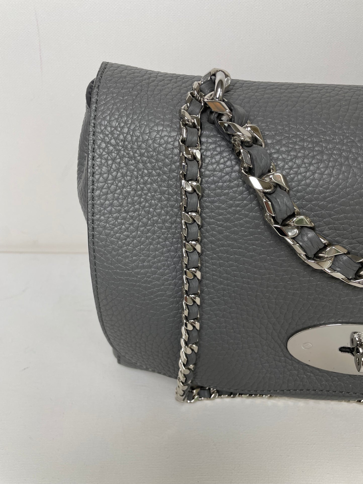 Preloved Mulberry Lily Top Handle Shoulder Bag
