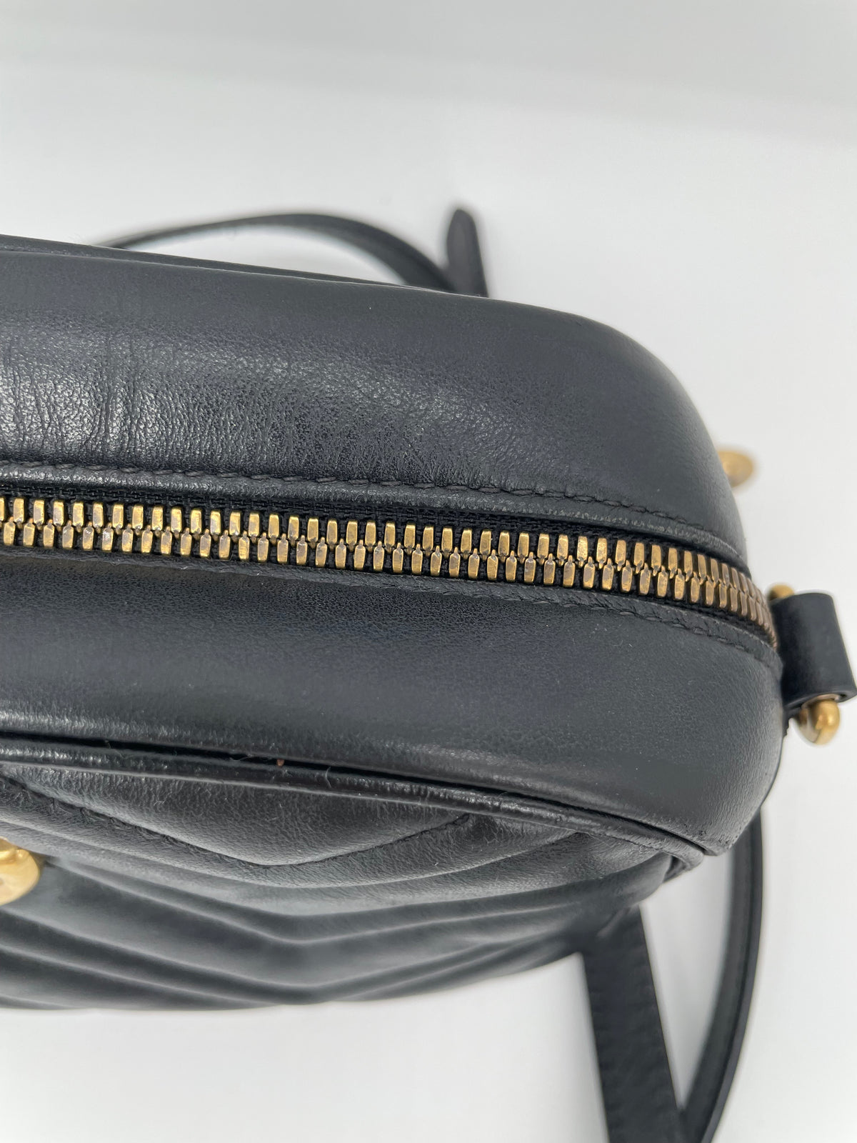 Preloved Gucci Marmont Shoulder Bag, Small