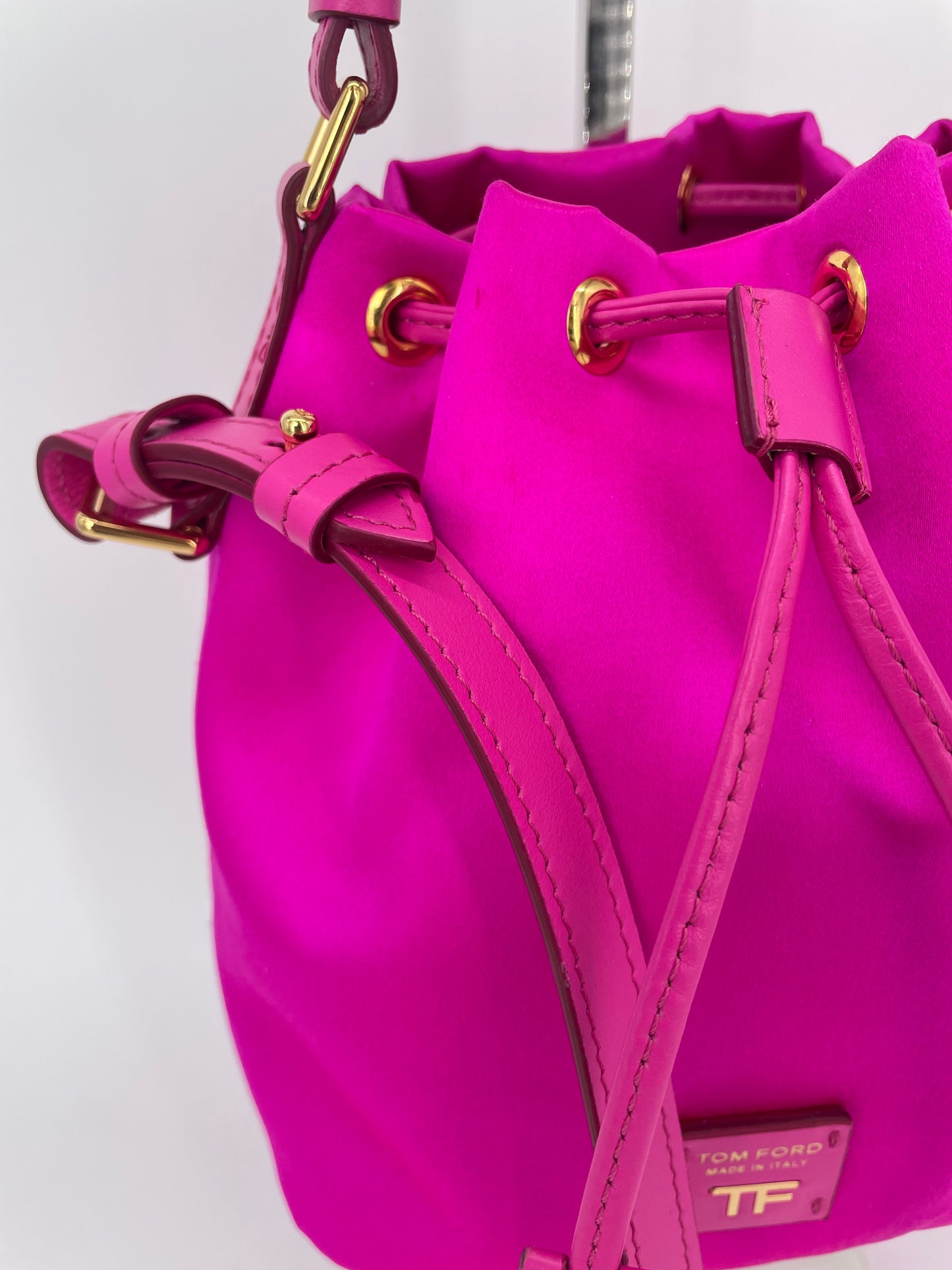 Preloved Tom Ford Disco Two Way Bucket Bag, Small