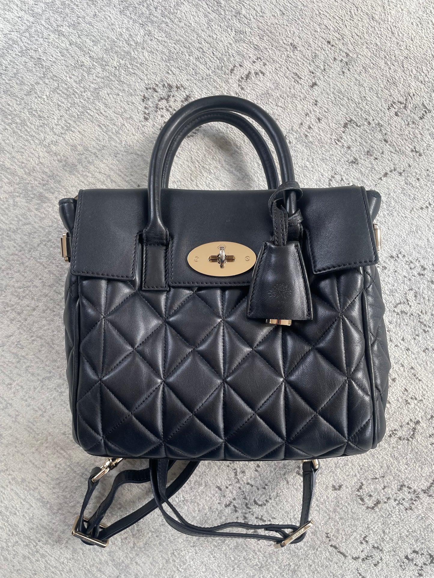 Preloved Mulberry Cara Delevingne Mini Backpack
