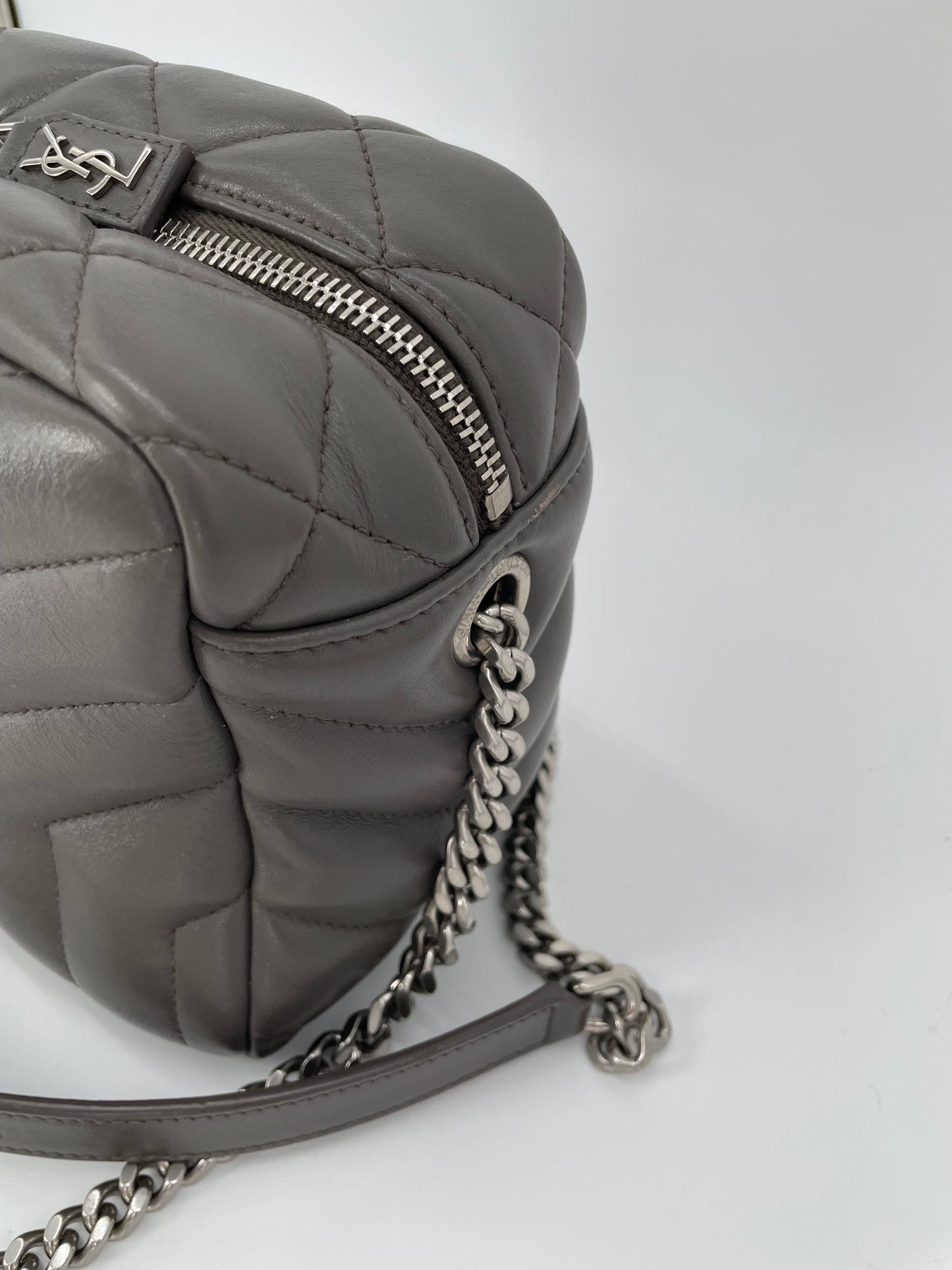 Preloved Saint Laurent Loulou Bowling Bag, Small
