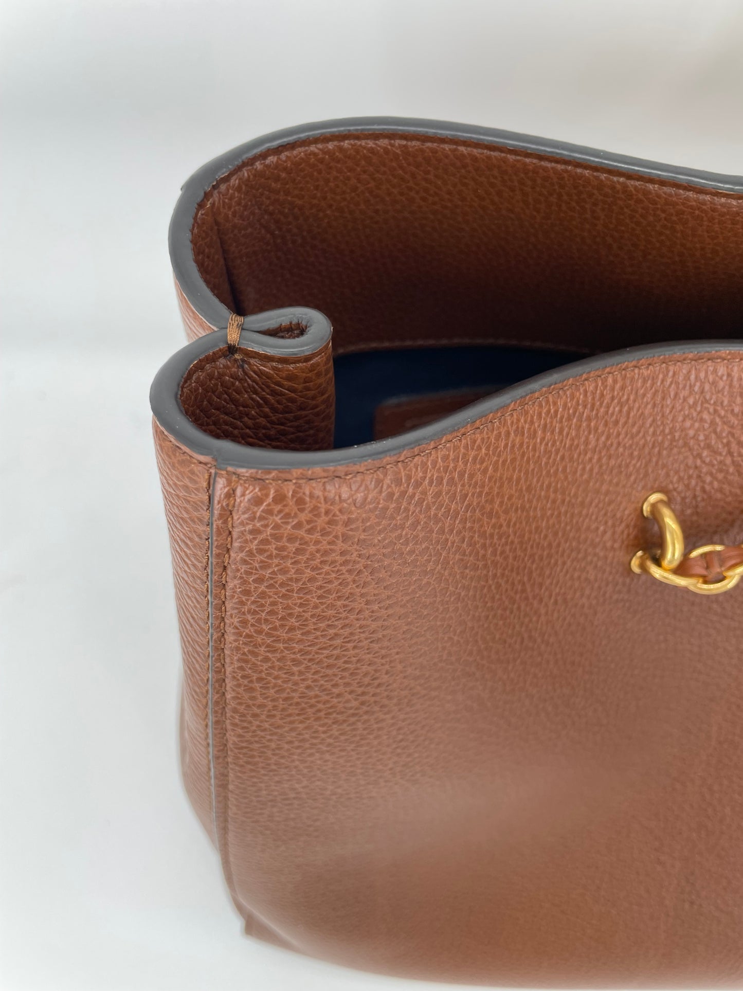 Preloved Mulberry Lily Chain Tote Bag