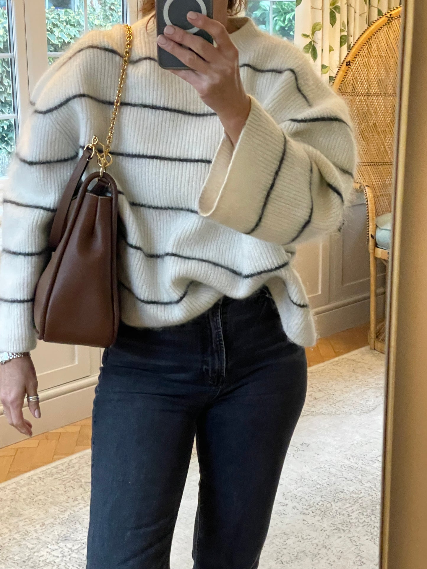 Preloved Mulberry Leighton Shoulder Bag, Medium