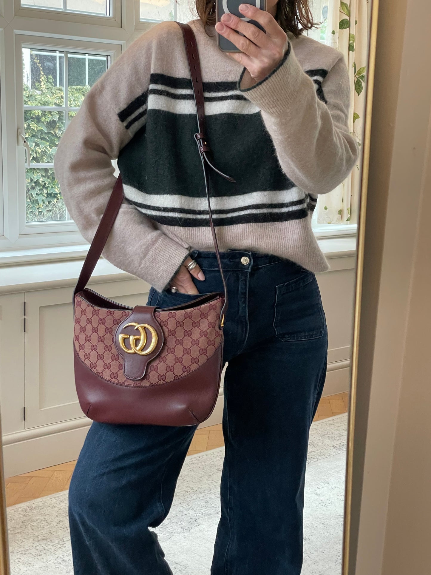 Preloved Gucci Arli Shoulder Bag, Medium