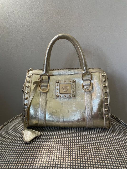 Preloved Vintage Versace Medusa Boston Bag