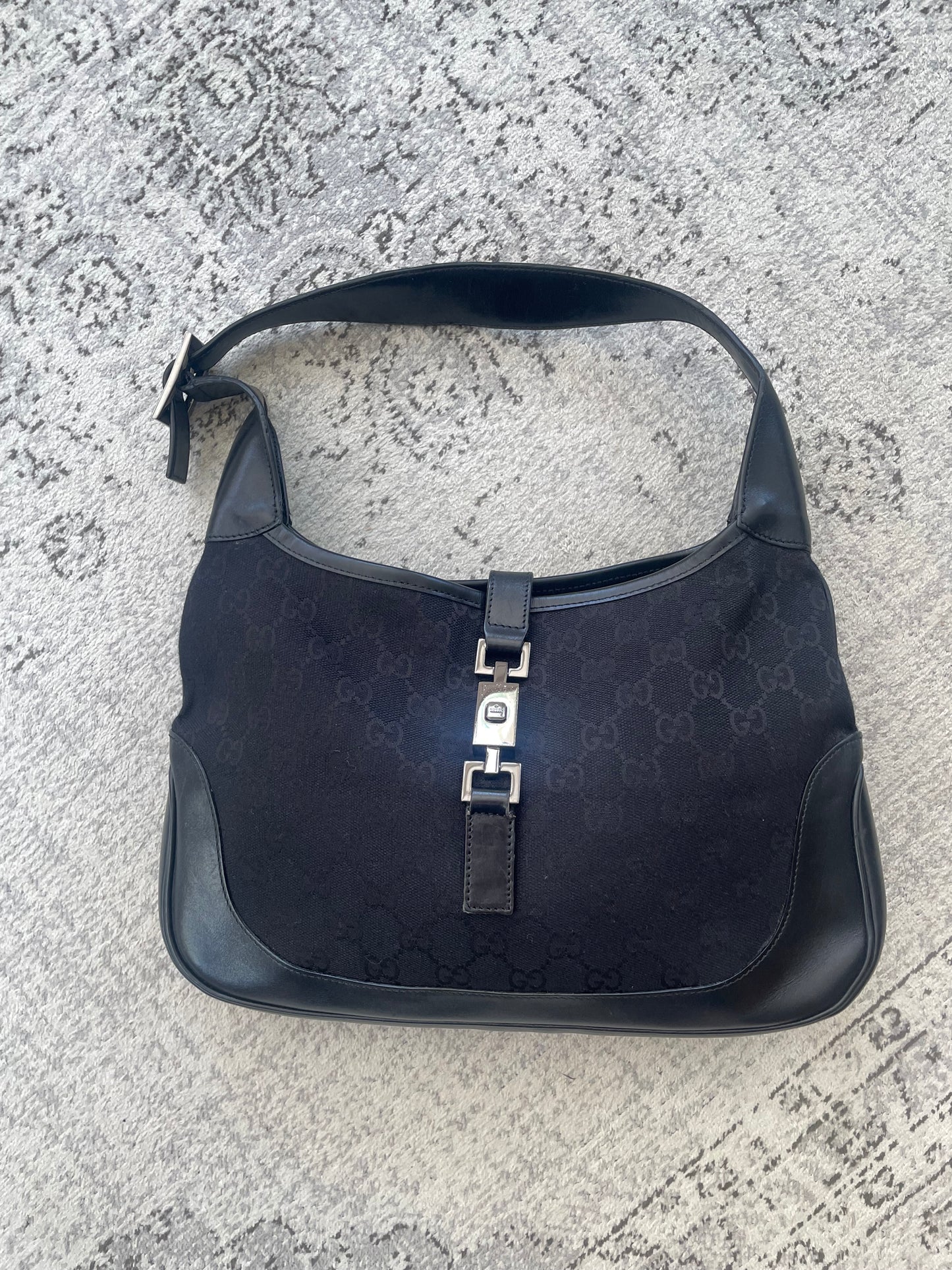 Preloved Gucci Vintage Jackie Shoulder Bag, Small