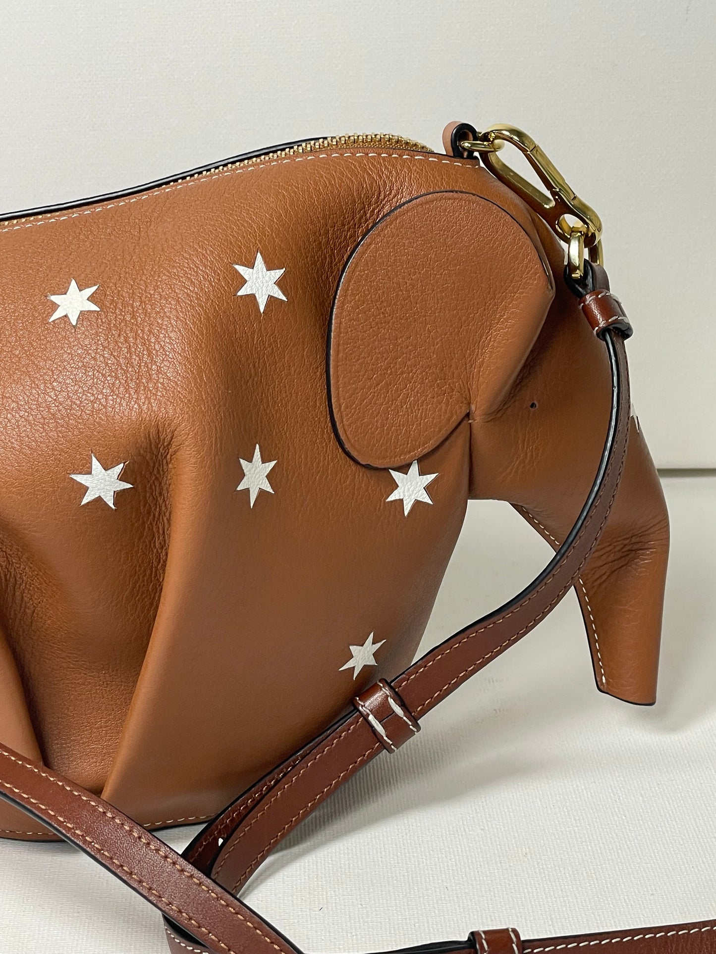 Preloved Loewe Mini Star Elephant Crossbody Bag