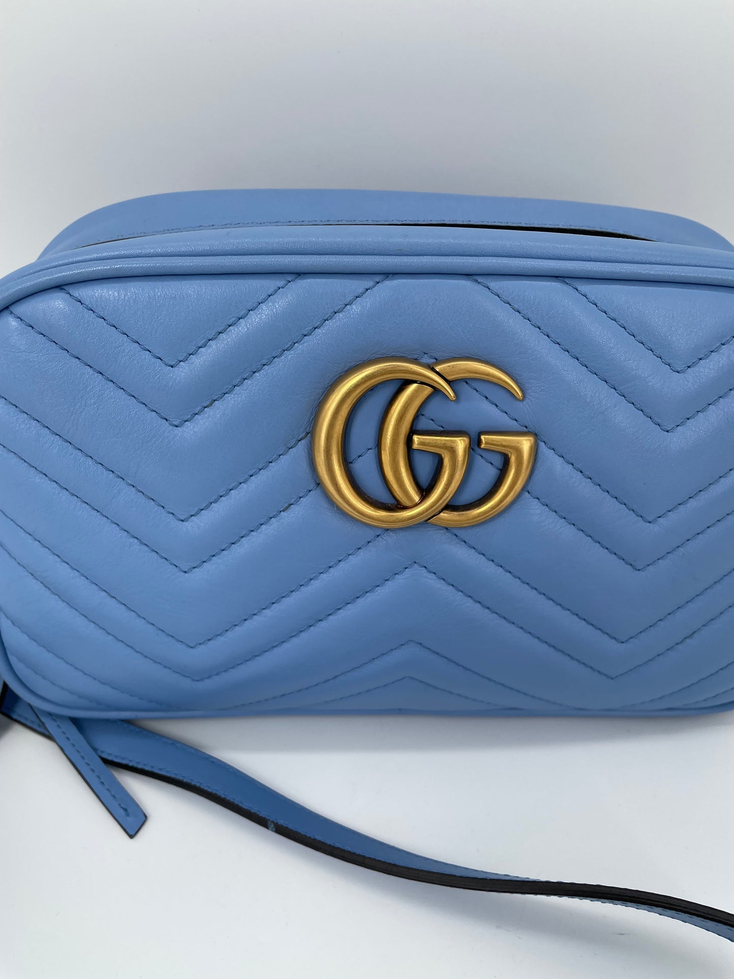 Preloved Gucci Marmont Shoulder Bag, Small