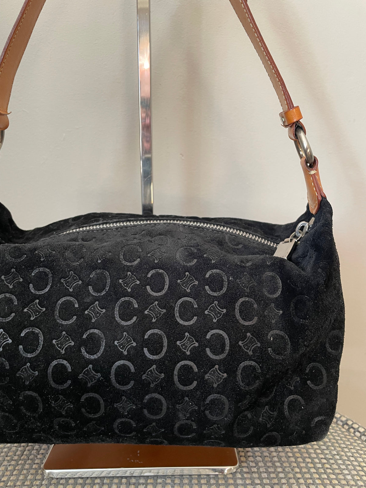 Preloved Celine C Macadam Shoulder Bag