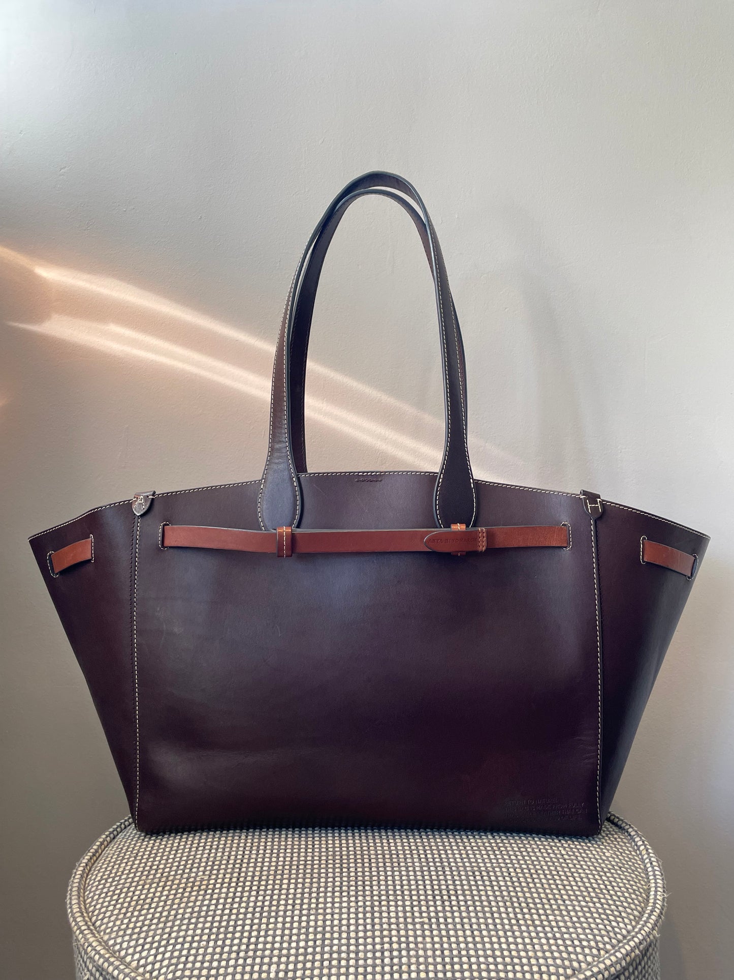 Preloved Anya Hindmarch ‘Return to Nature’ Shopping Tote Bag