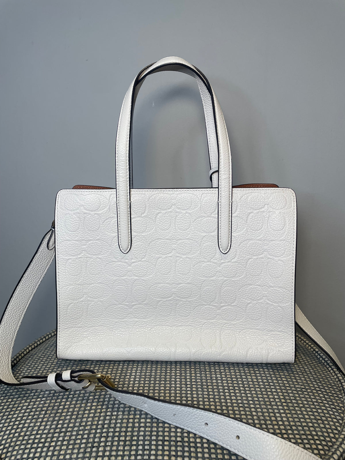 Preloved Coach Carter Carryall Tote Bag,