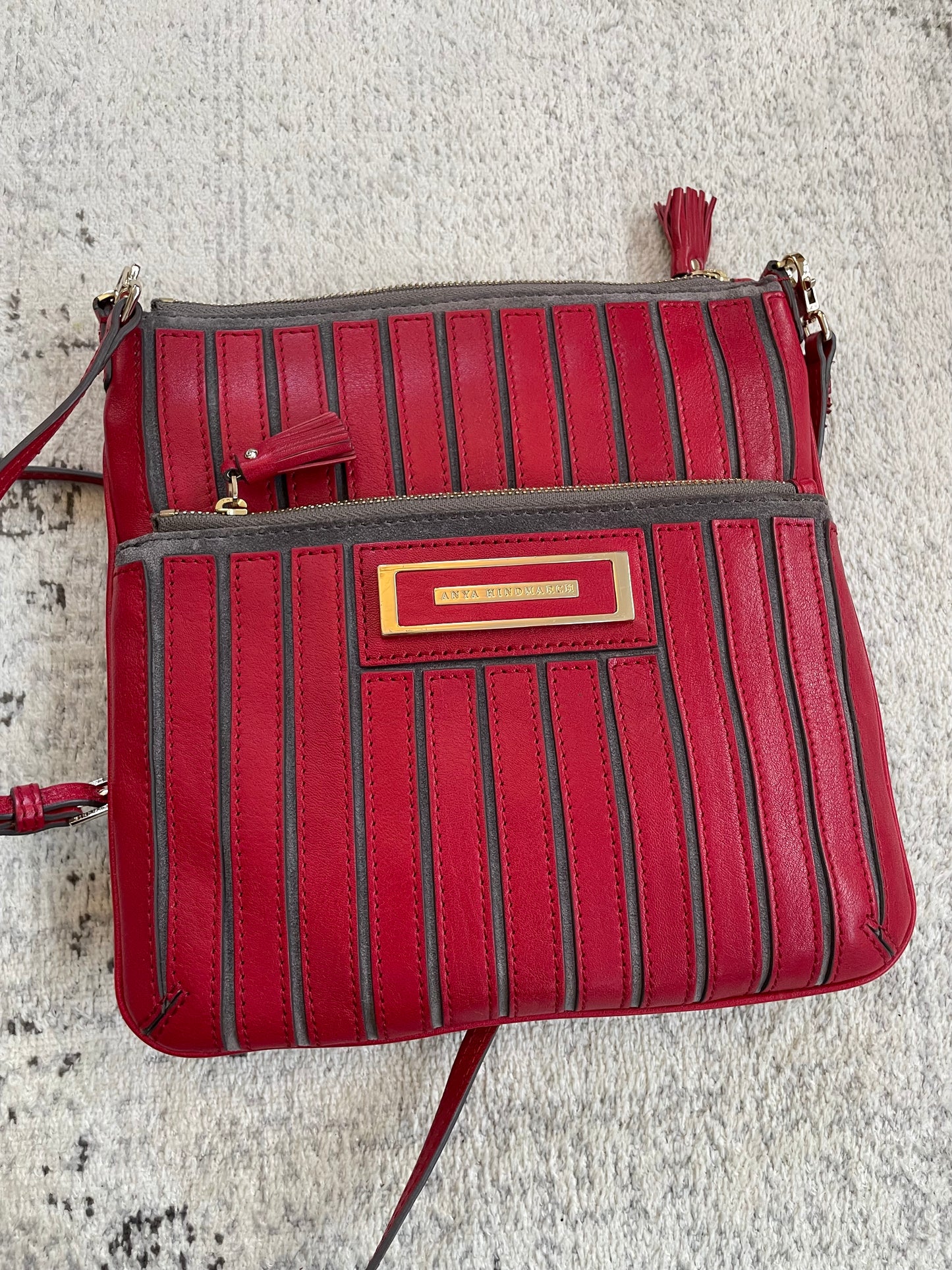 Preloved Anya Hindmarch Hands Free Crossbody Bag
