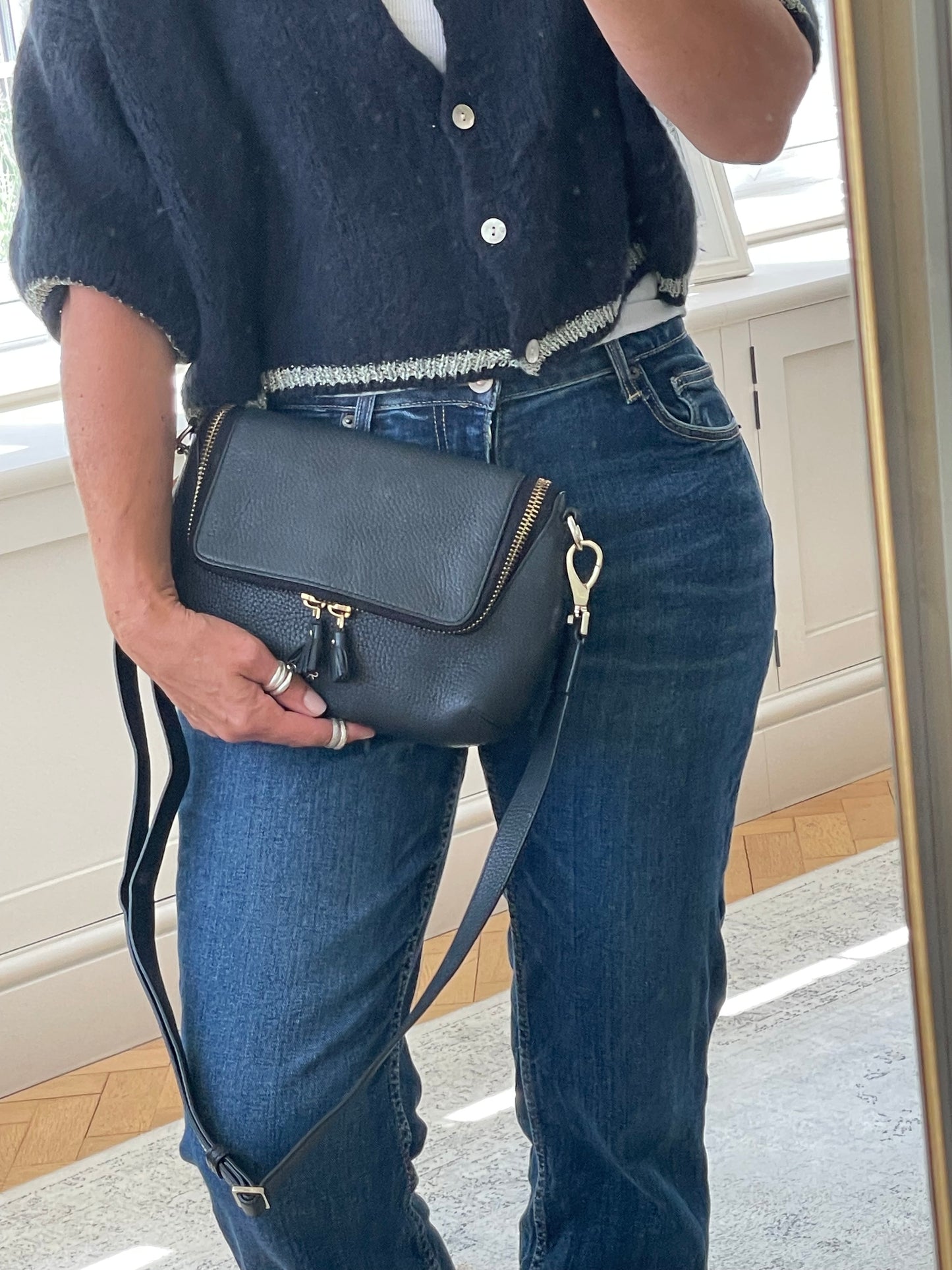 Preloved Anya Hindmarch Maxi Zip Satchel, Small