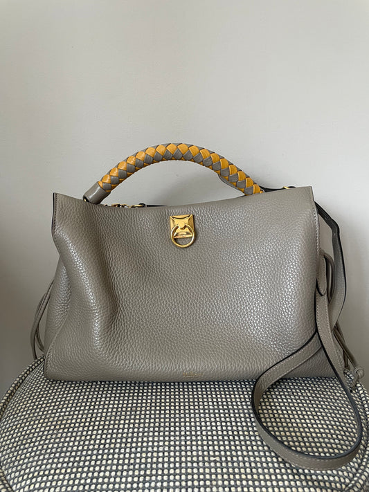 Preloved Mulberry Iris Two Way Tote, Large
