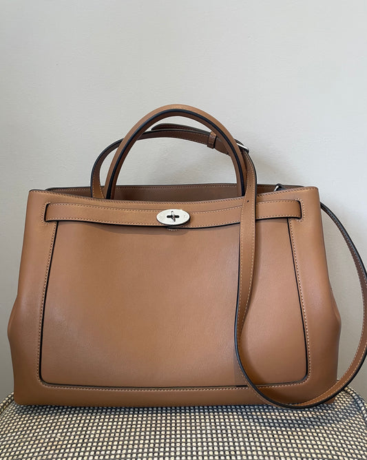Preloved Mulberry Islington Belted Tote Bag, Large