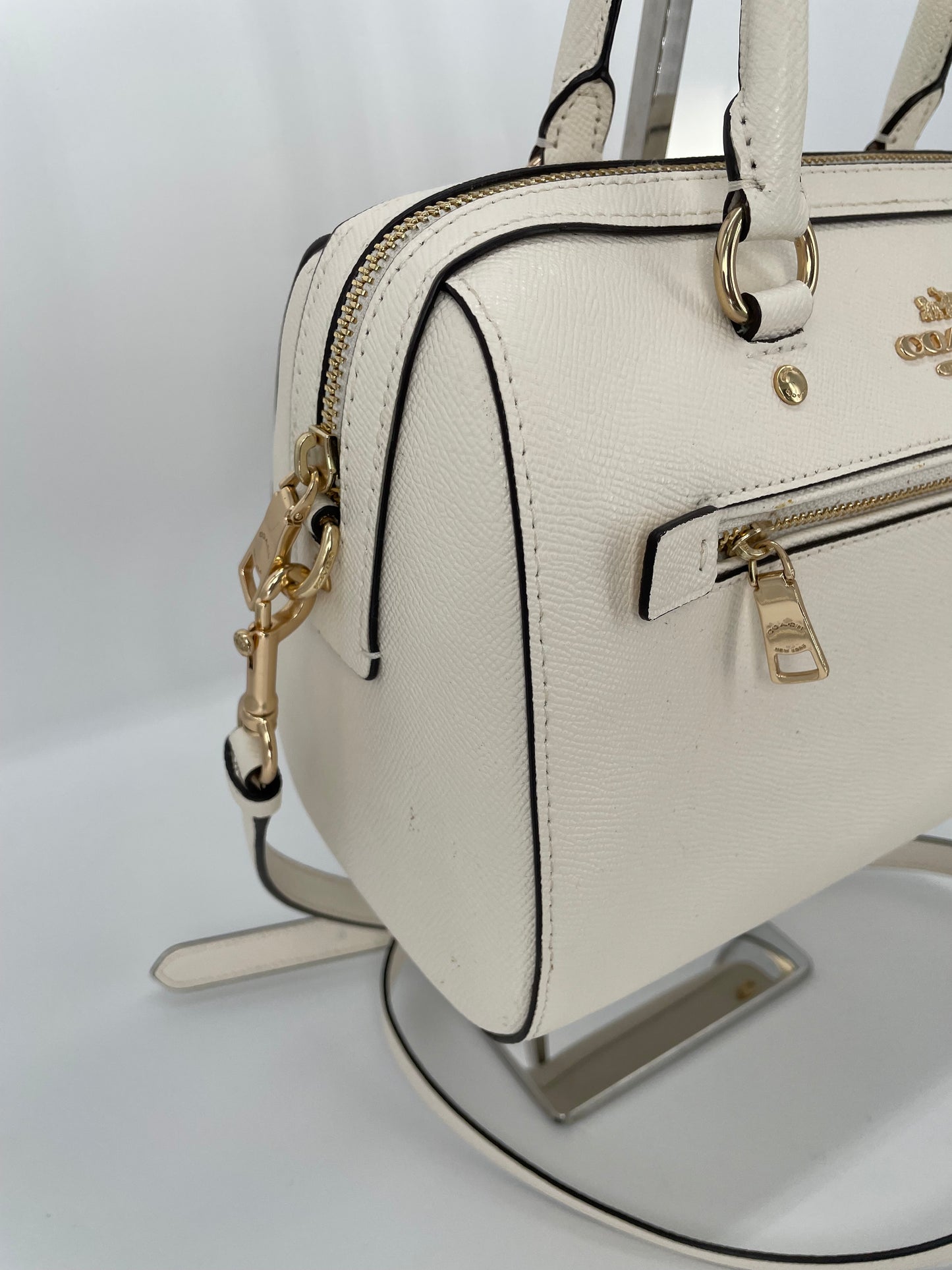 Preloved Coach Rowan Two Way Bowling Bag