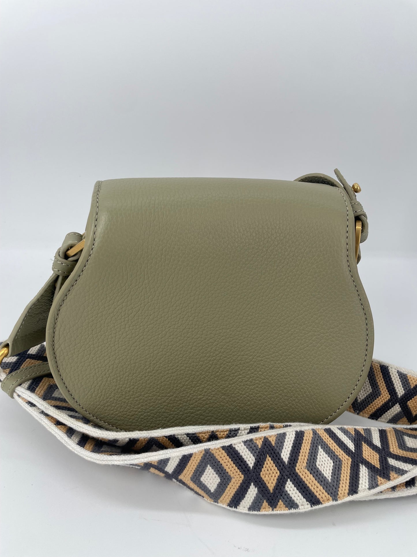 Preloved Chloe Marcie Saddle Crossbody Bag, Small