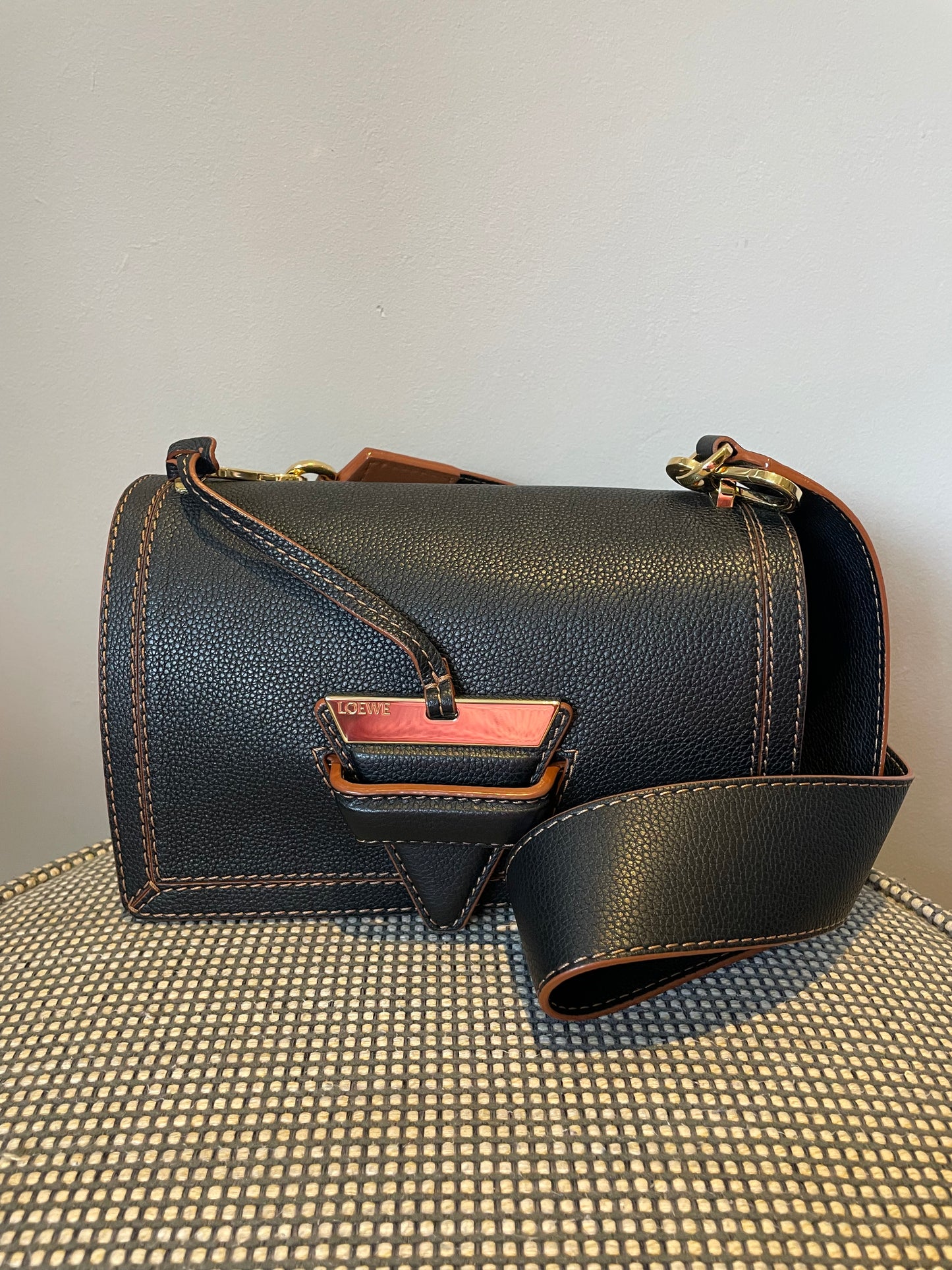 Preloved Loewe Soft Barcelona Shoulder Bag,