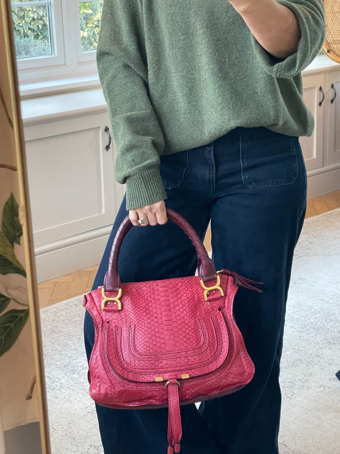 Preloved Chloe Marcie Satchel, Medium